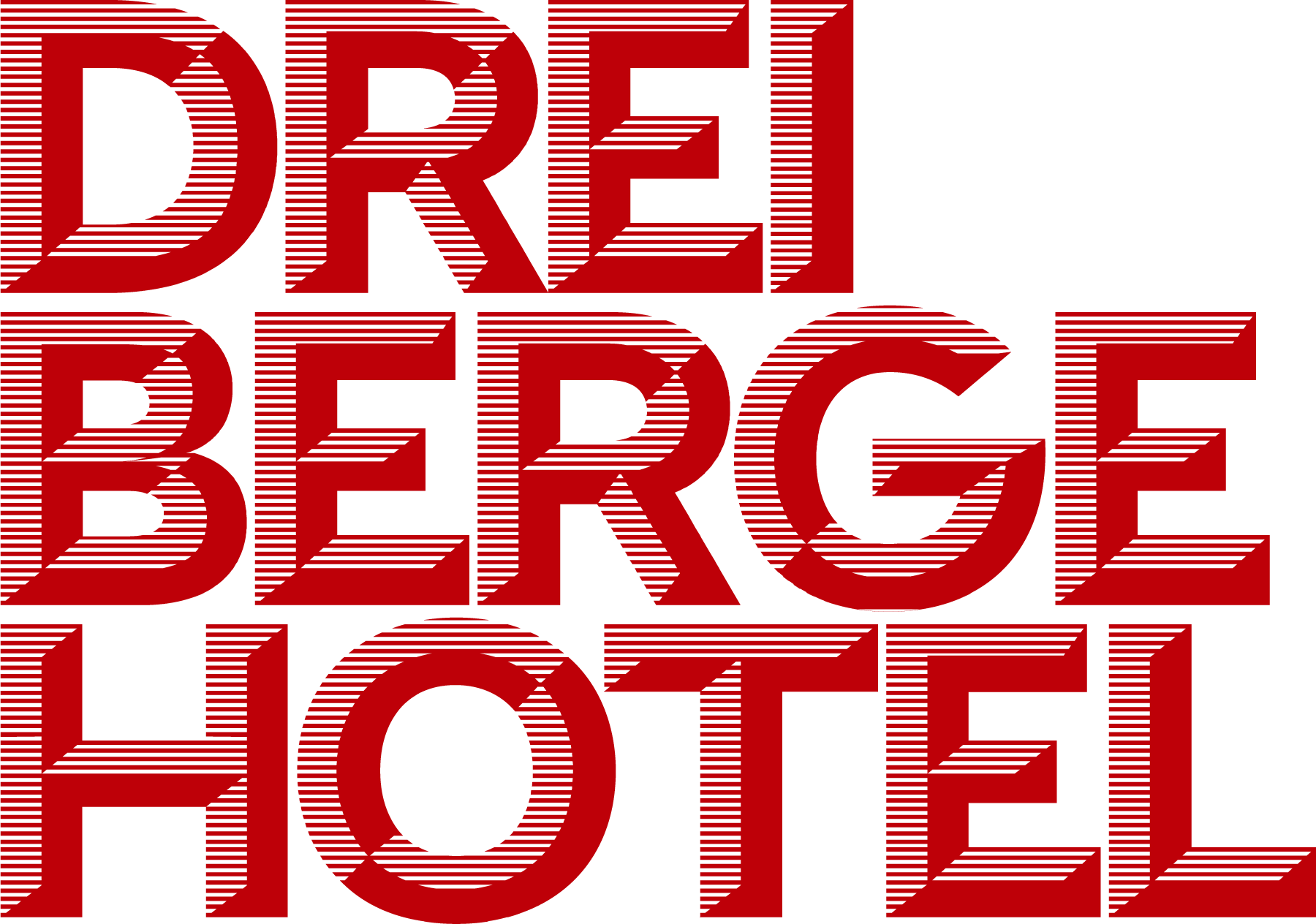 DREI BERGE HOTEL - WORDS SOUNDS COLORS & SHAPES