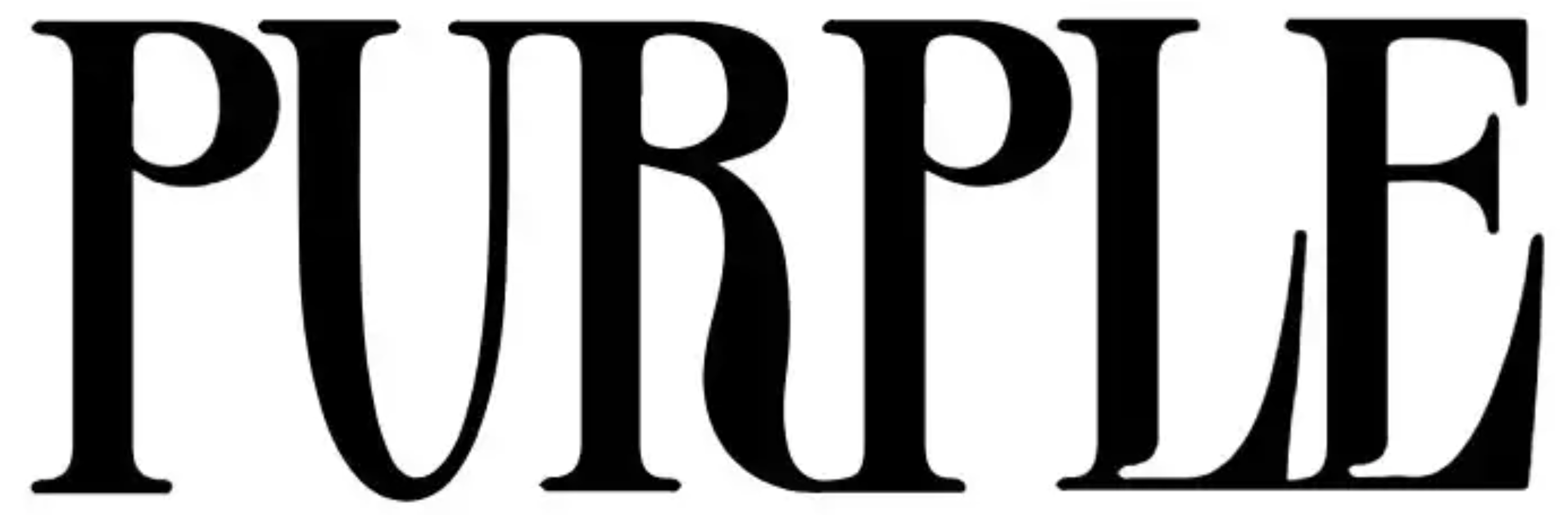 PURPLE FASHION MAGAZINE – WORDS SOUNDS COLORS & SHAPES