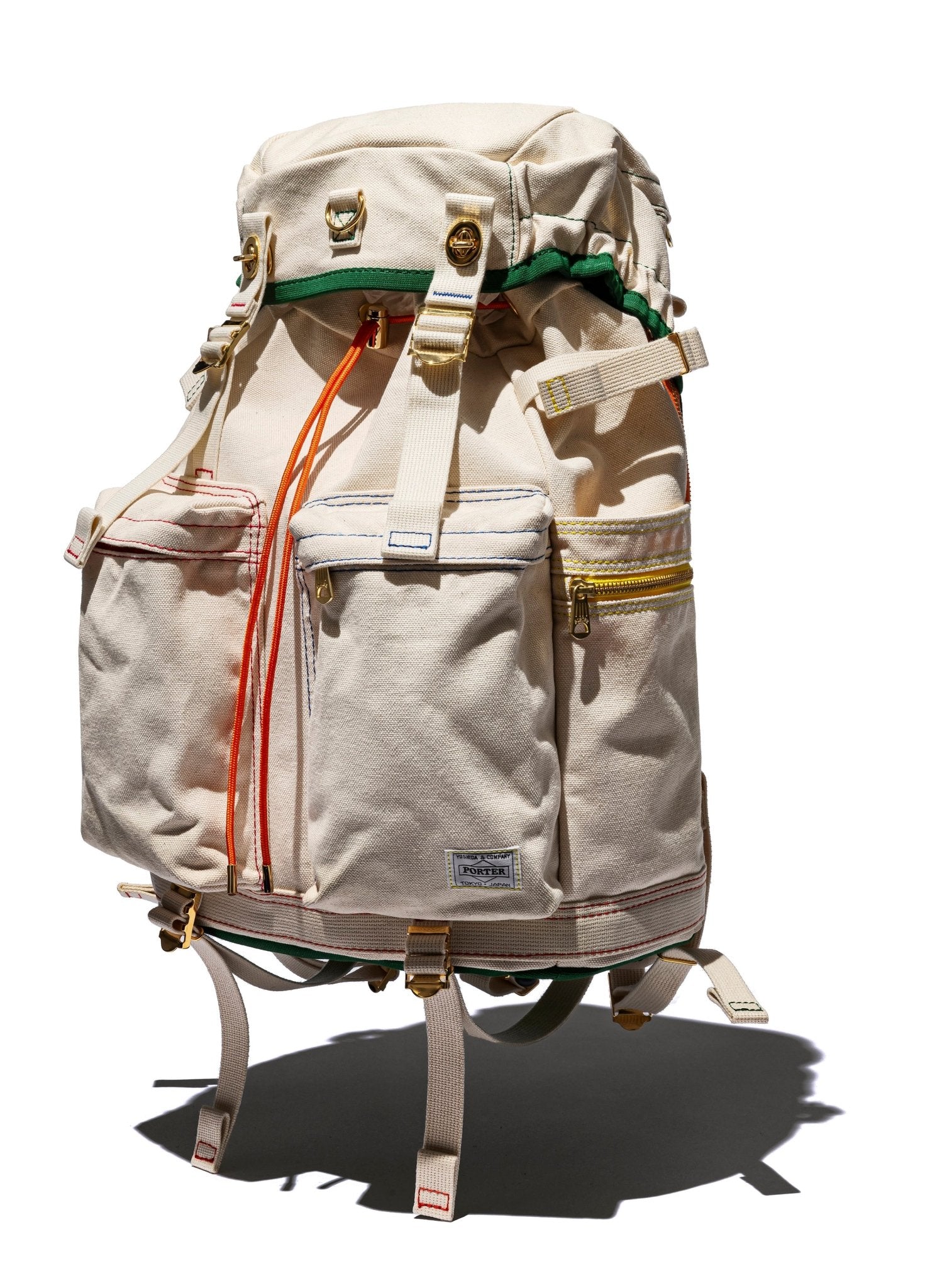 Drei Berge X PORTER CANVAS 16L BACKPACK – WORDS SOUNDS COLORS & SHAPES