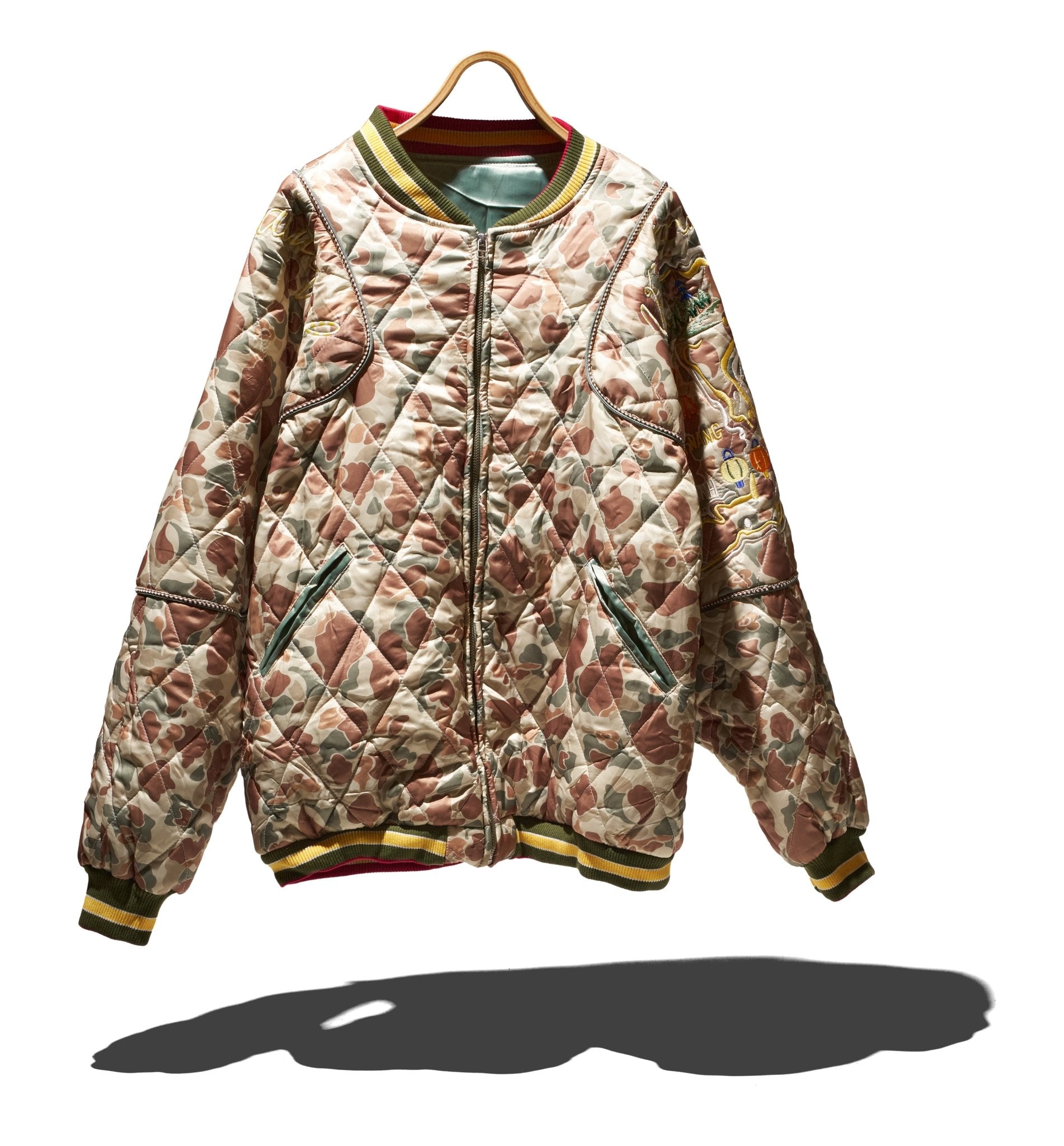 Kapital - Camo souvenir Jacket (M10) – WORDS SOUNDS COLORS & SHAPES