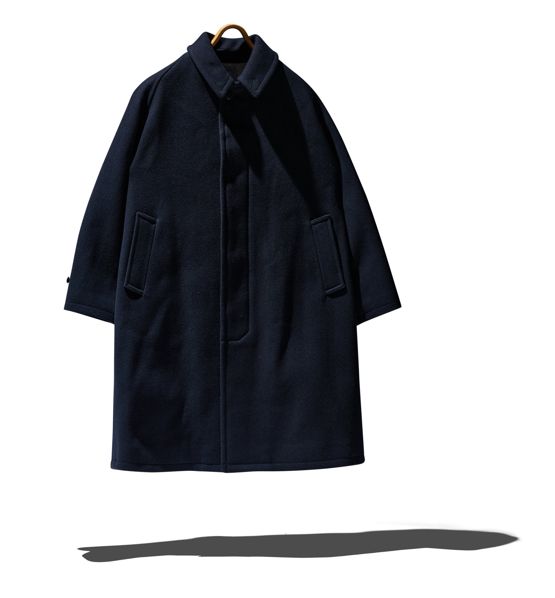 MELTON BALMACAAN COAT – WORDS SOUNDS COLORS & SHAPES