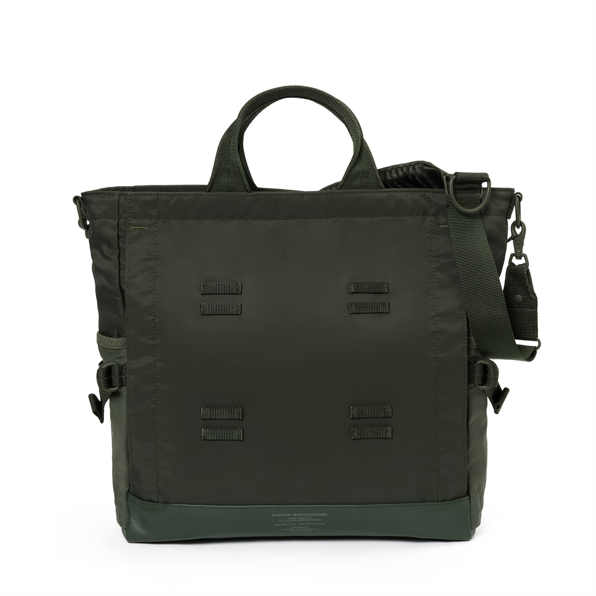 MONOCHROME 2WAY TOTE BAG - PORTER
