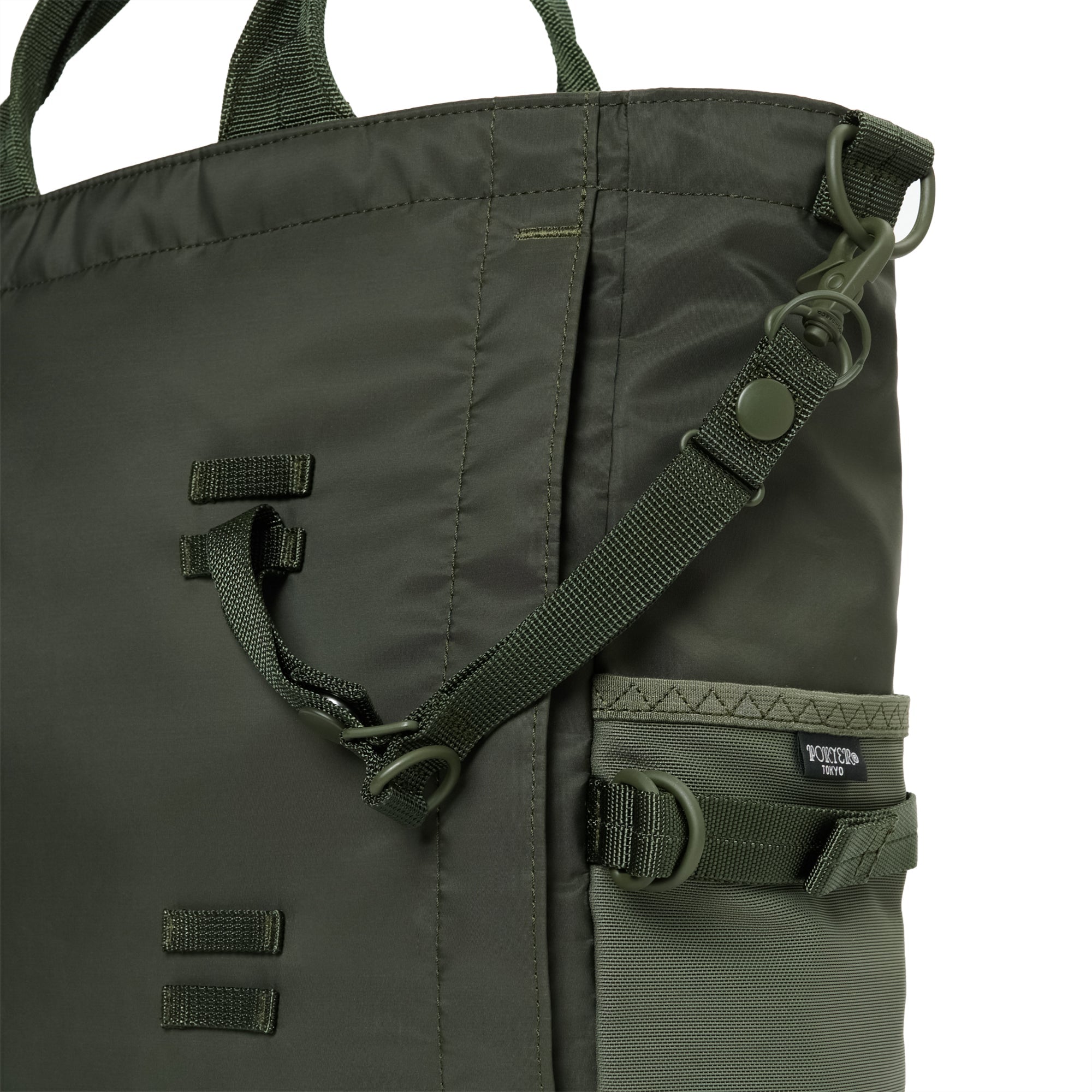 MONOCHROME 2WAY TOTE BAG - PORTER