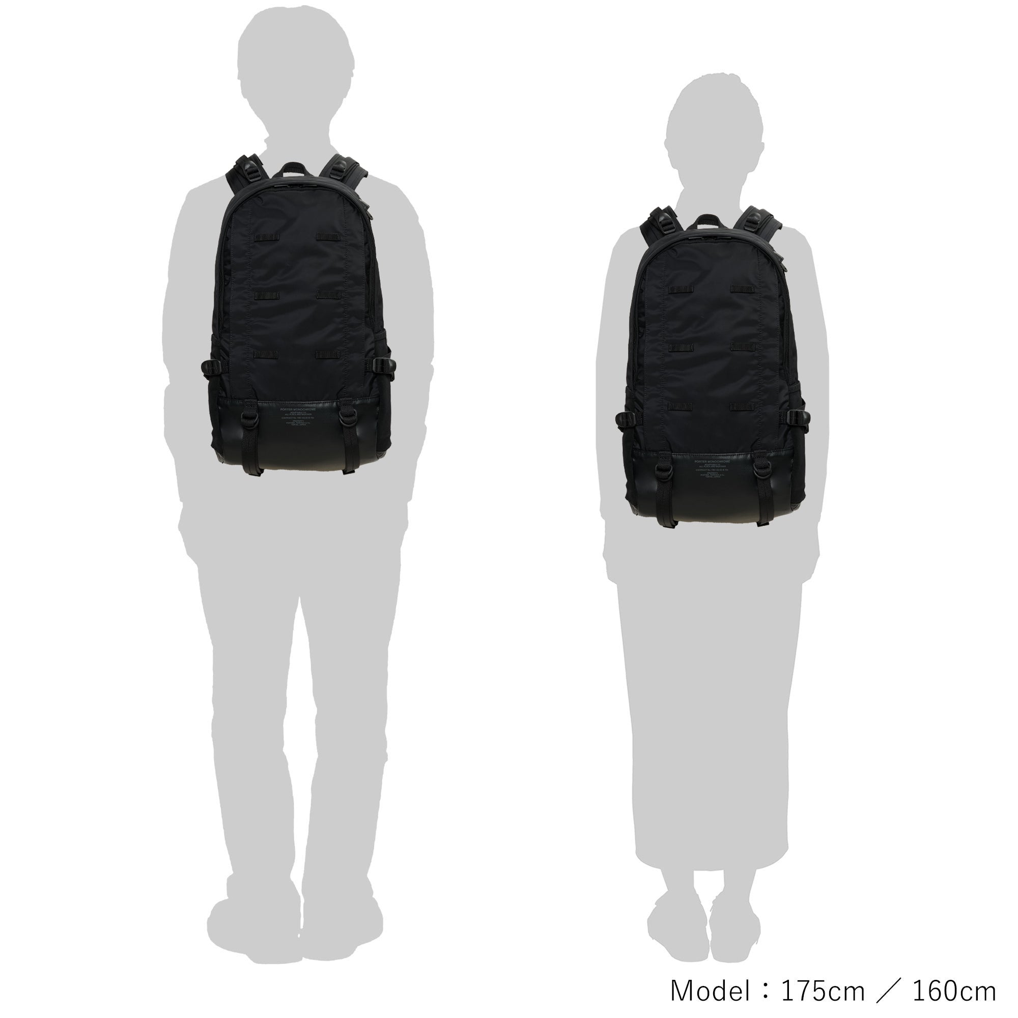 MONOCHROME DAYPACK - PORTER
