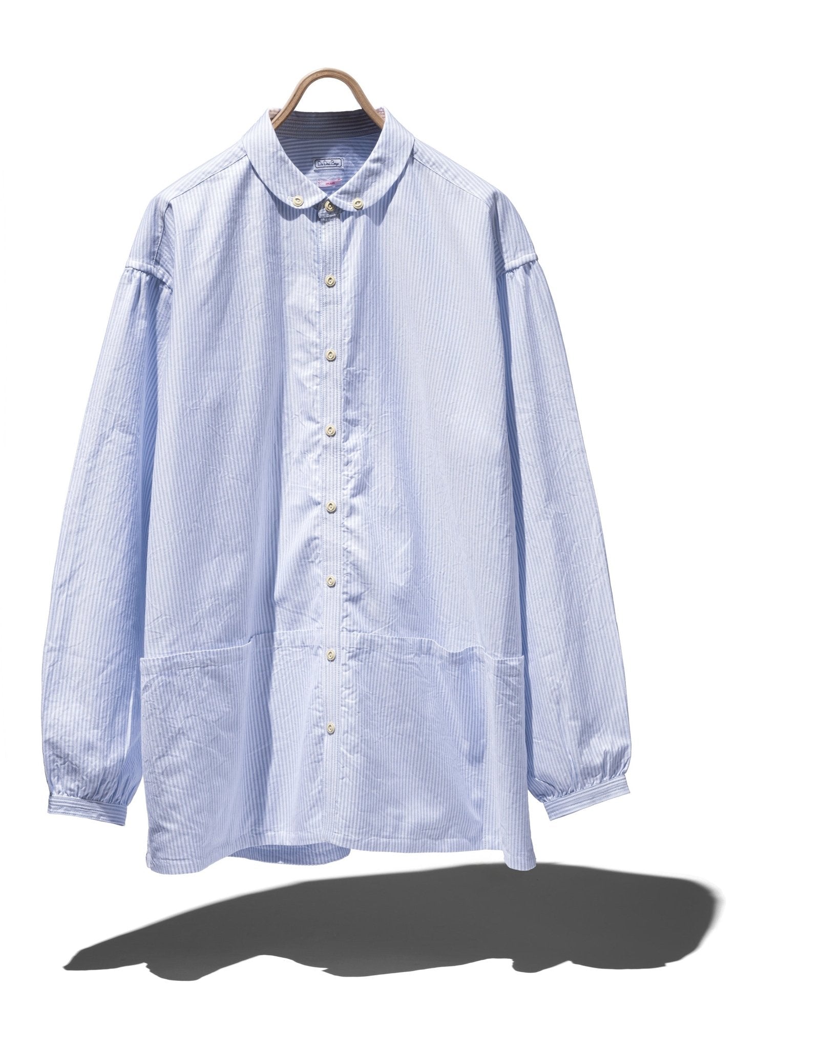 Multi - pocket Blue Shirt - DIE DREI BERGE