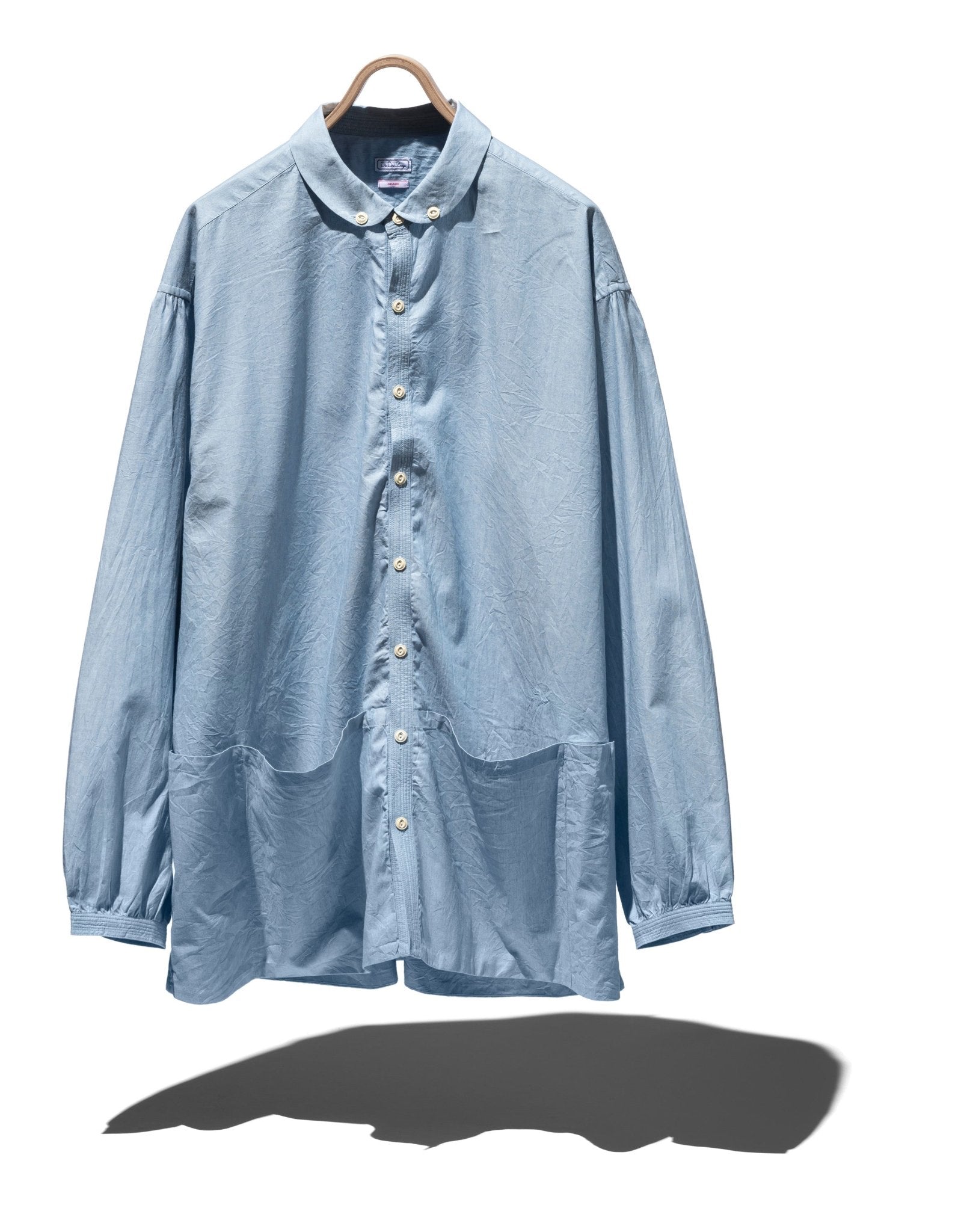 Multi - pocket SAX Indigo Shirt - DIE DREI BERGE