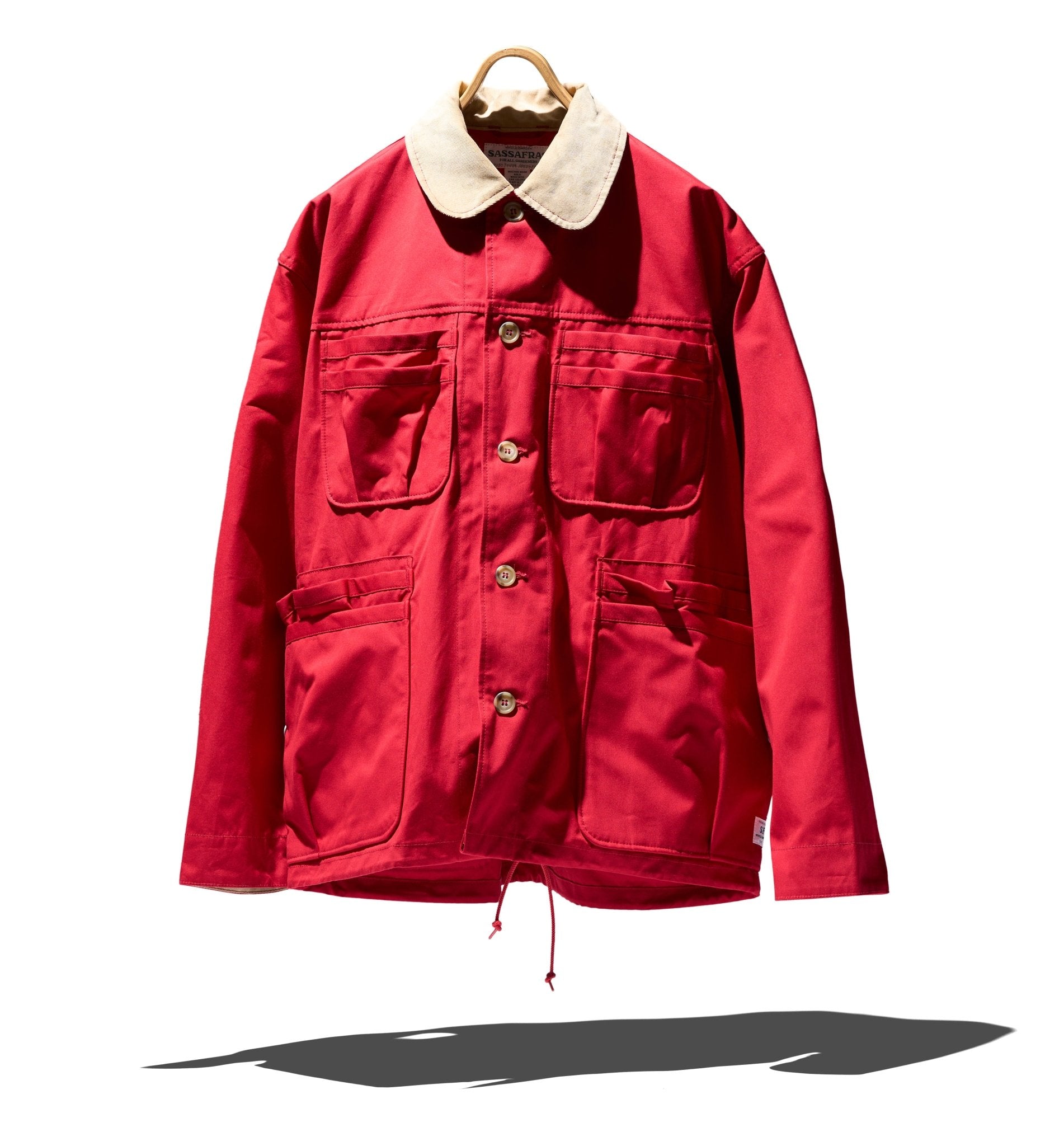 ジャケット・アウター SASSAFRAS Overgrown Warden Jacket OVERGROWN WARDEN JACKET – WORDS SOUNDS COLORS & SHAPES