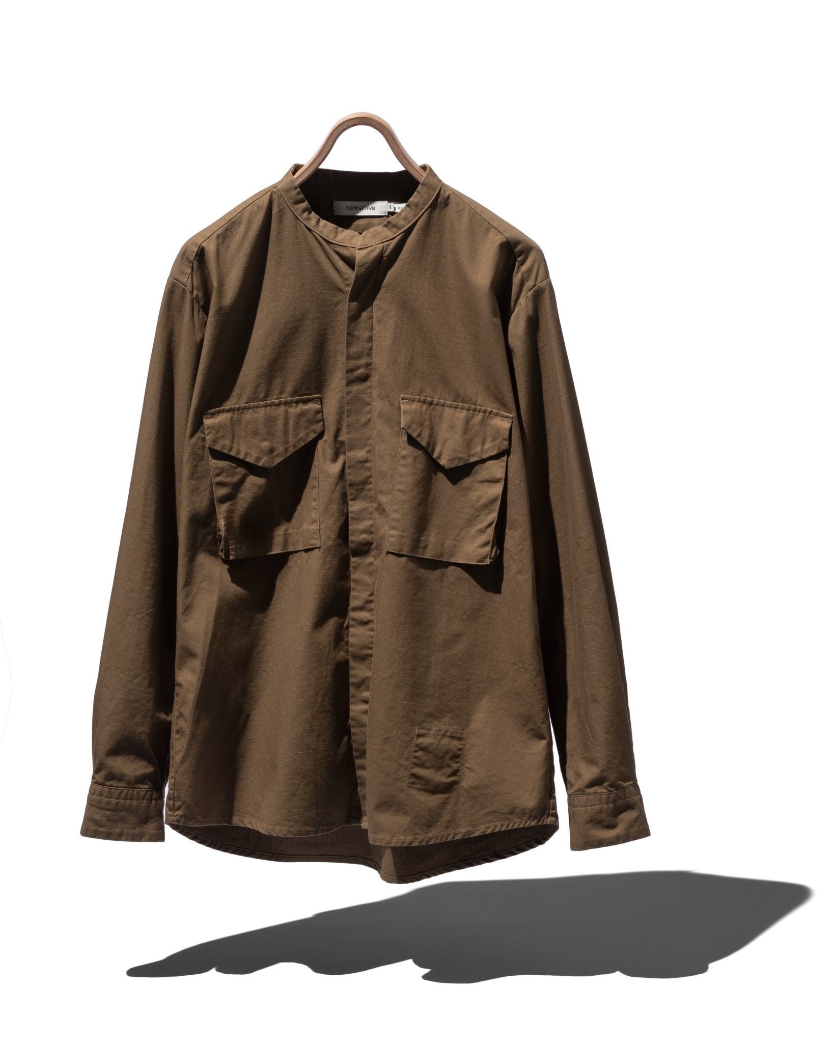 TROOPER L/S SHIRT COTTON RIPSTOP - NONNATIVE