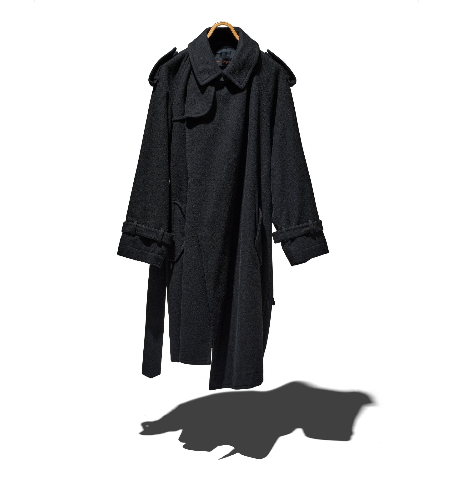 “COMME des GARÇONS” 80’s trench coat 1980s - Belted Trench Coat (M31) – WORDS SOUNDS COLORS & SHAPES