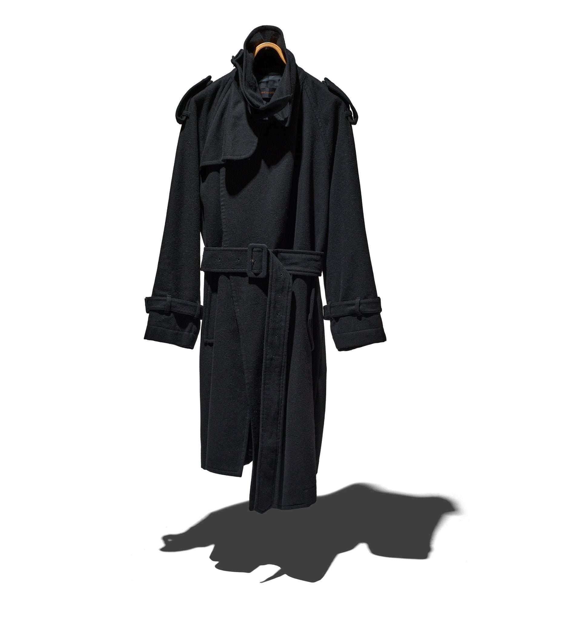 1980s - Belted Trench Coat (M31) - Comme Des Garçons