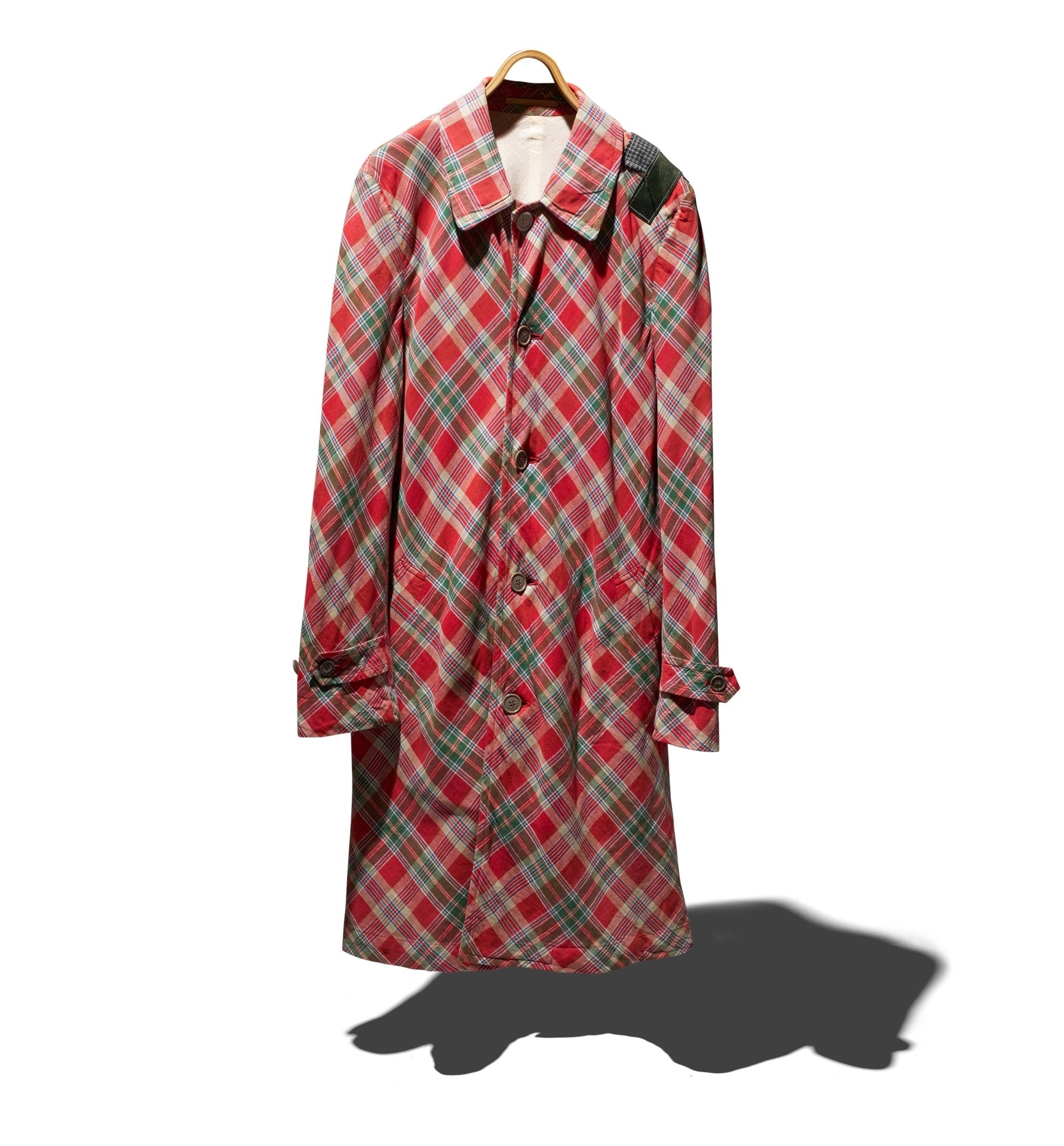 1997 F/W "Magic of bias" Checked Coat (M19) - Comme Des Garçons