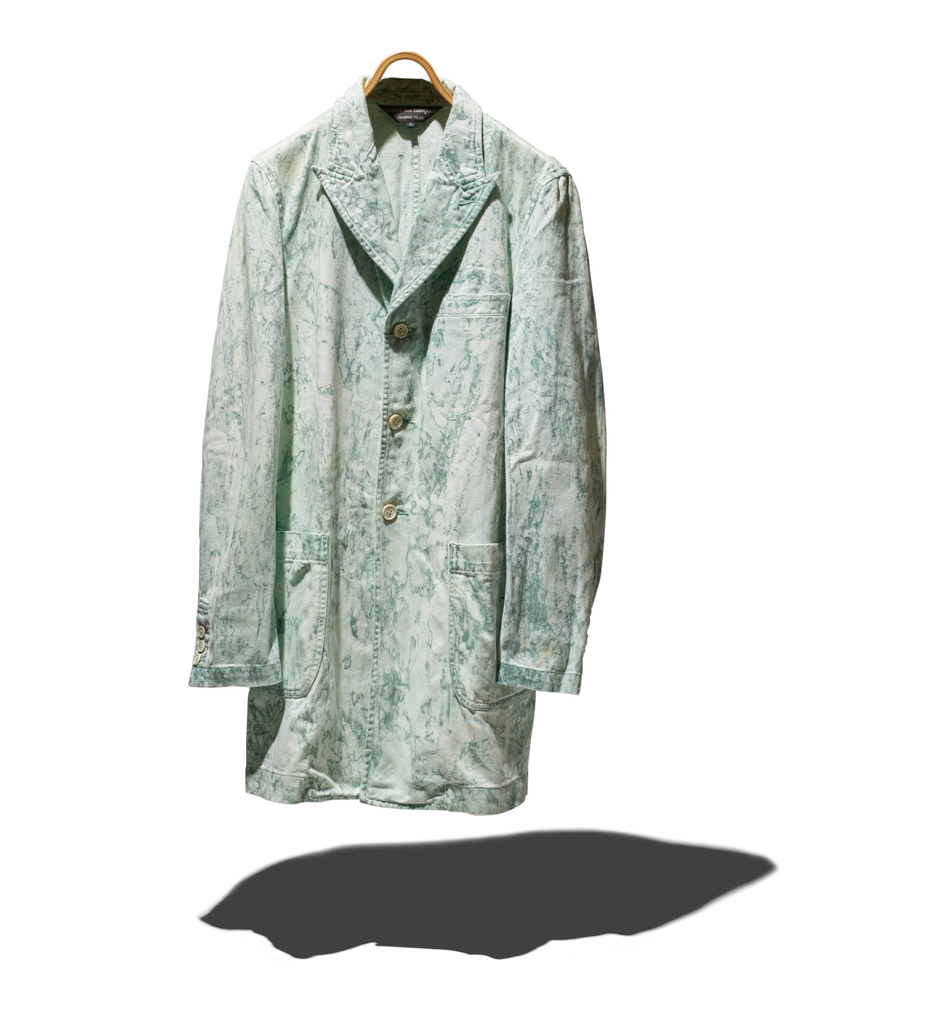 2017 S/S - "THE KING IS NAKED" Dyed Coat (M60) - Comme Des Garçons