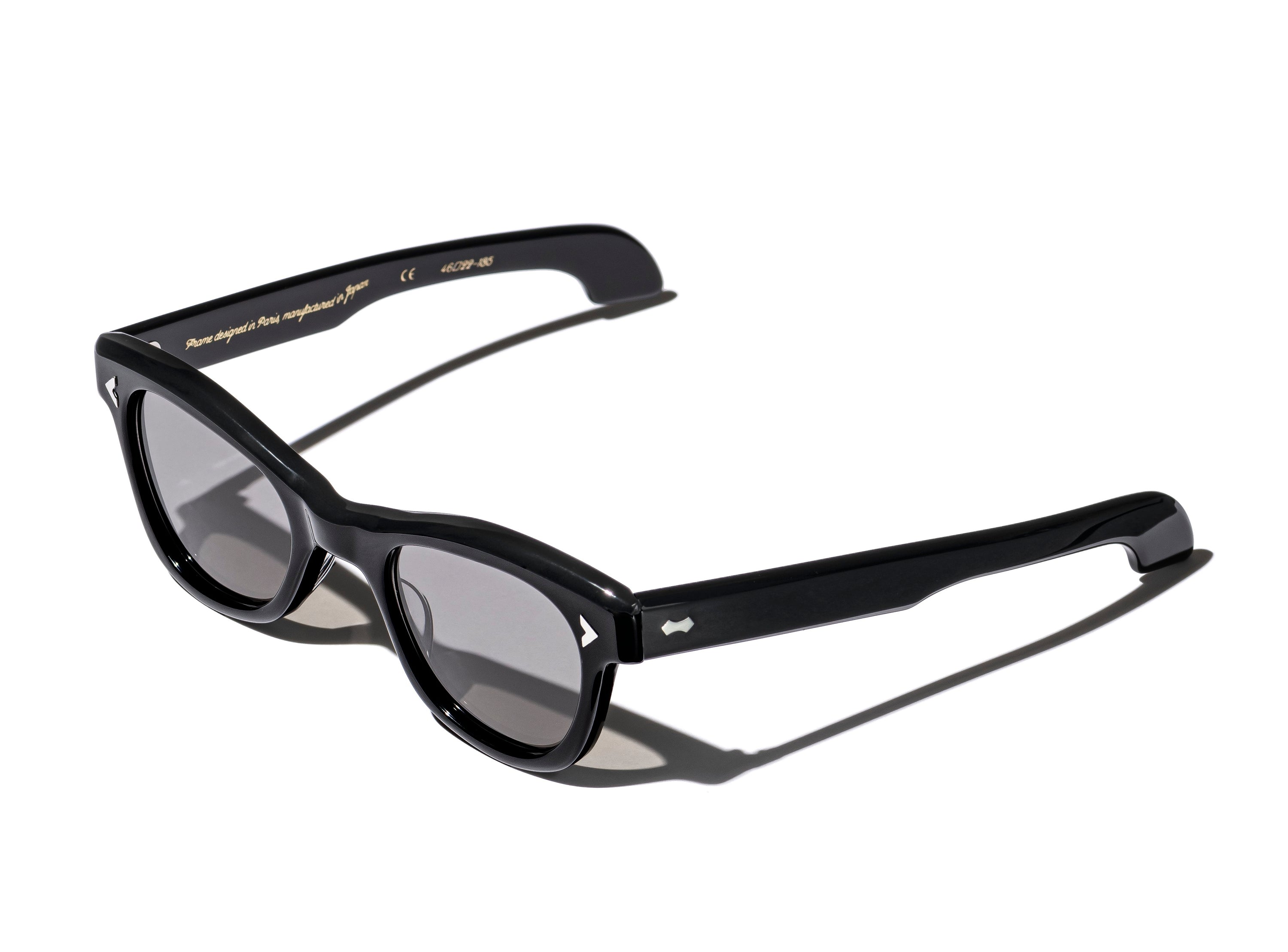 RT01 SUNGLASSES (BLACK / GREY LENSES)