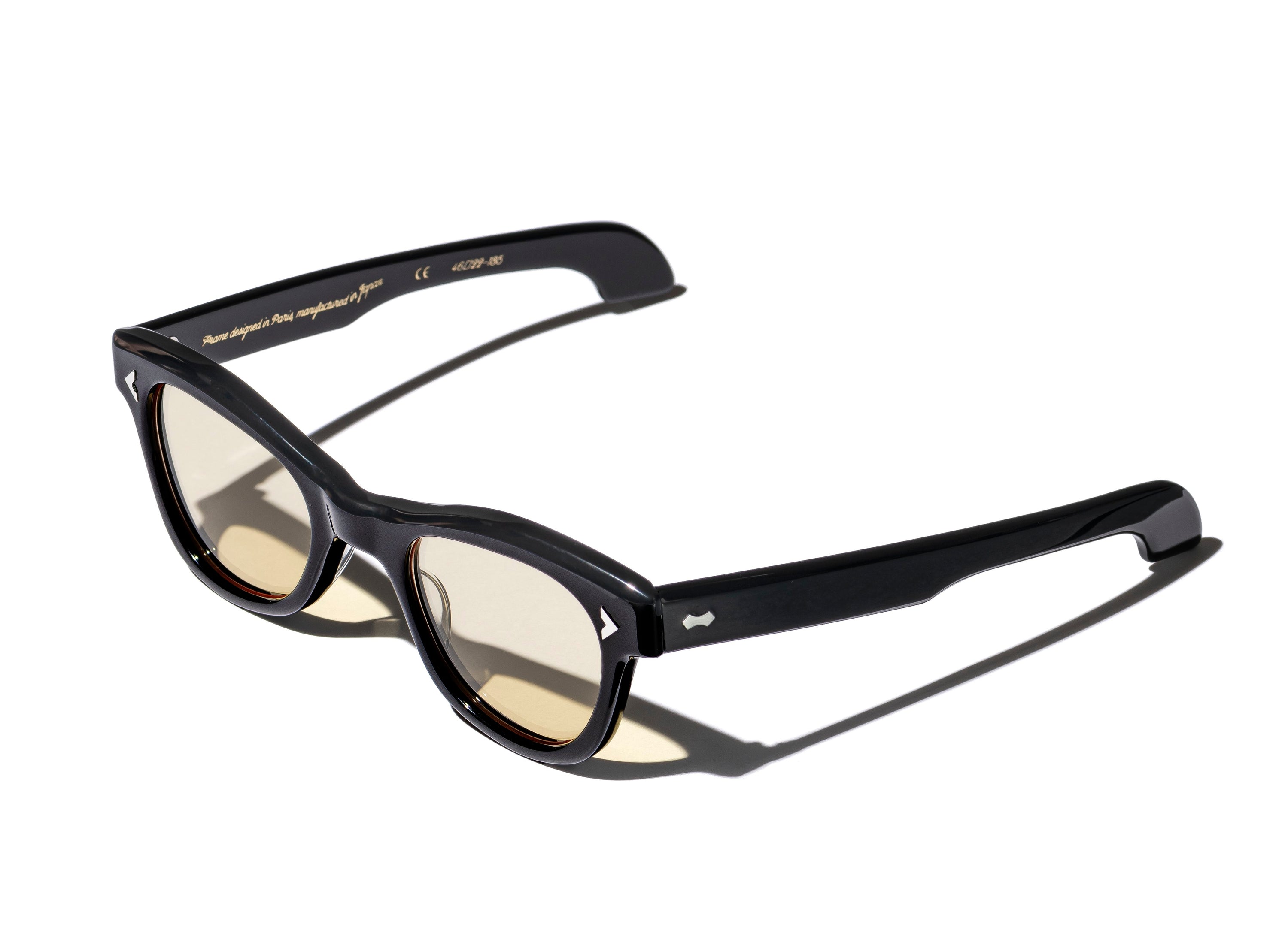 RT01 SUNGLASSES (BLACK / YELLOW LENSES)