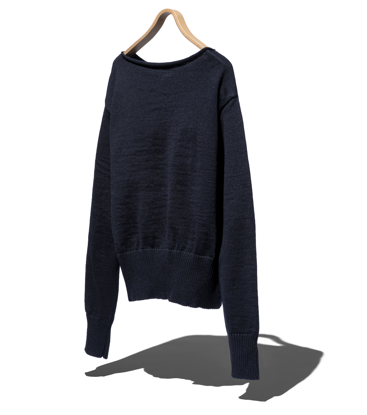 BRITISH WOOL WIDE FIT JUMPER