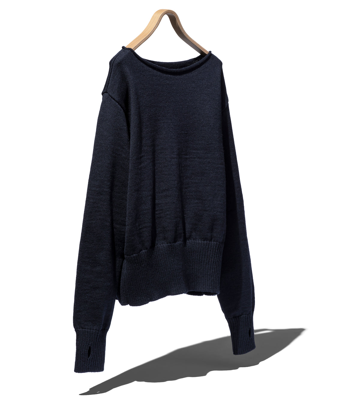 BRITISH WOOL WIDE FIT JUMPER