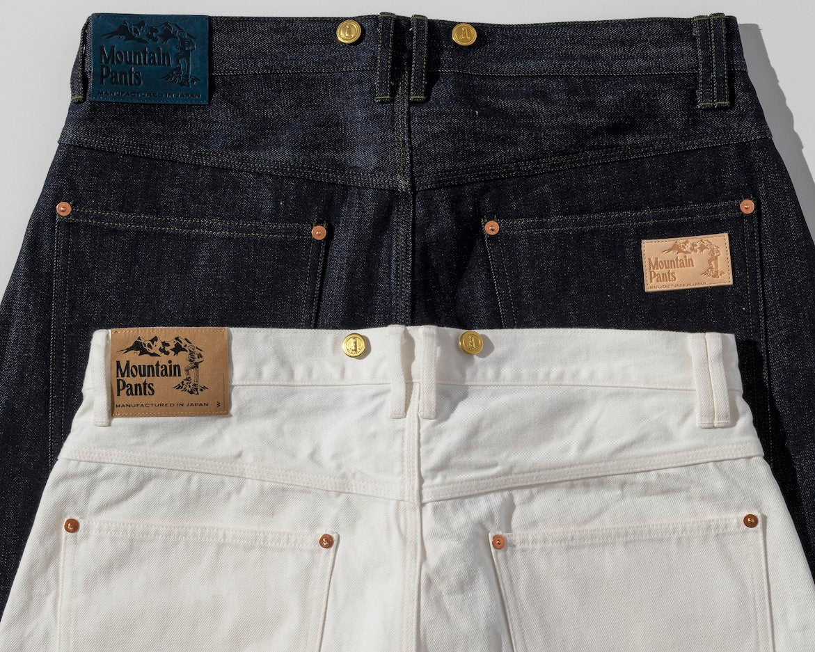 DENIM SUSPENDER PANTS - STRAIGHT FIT