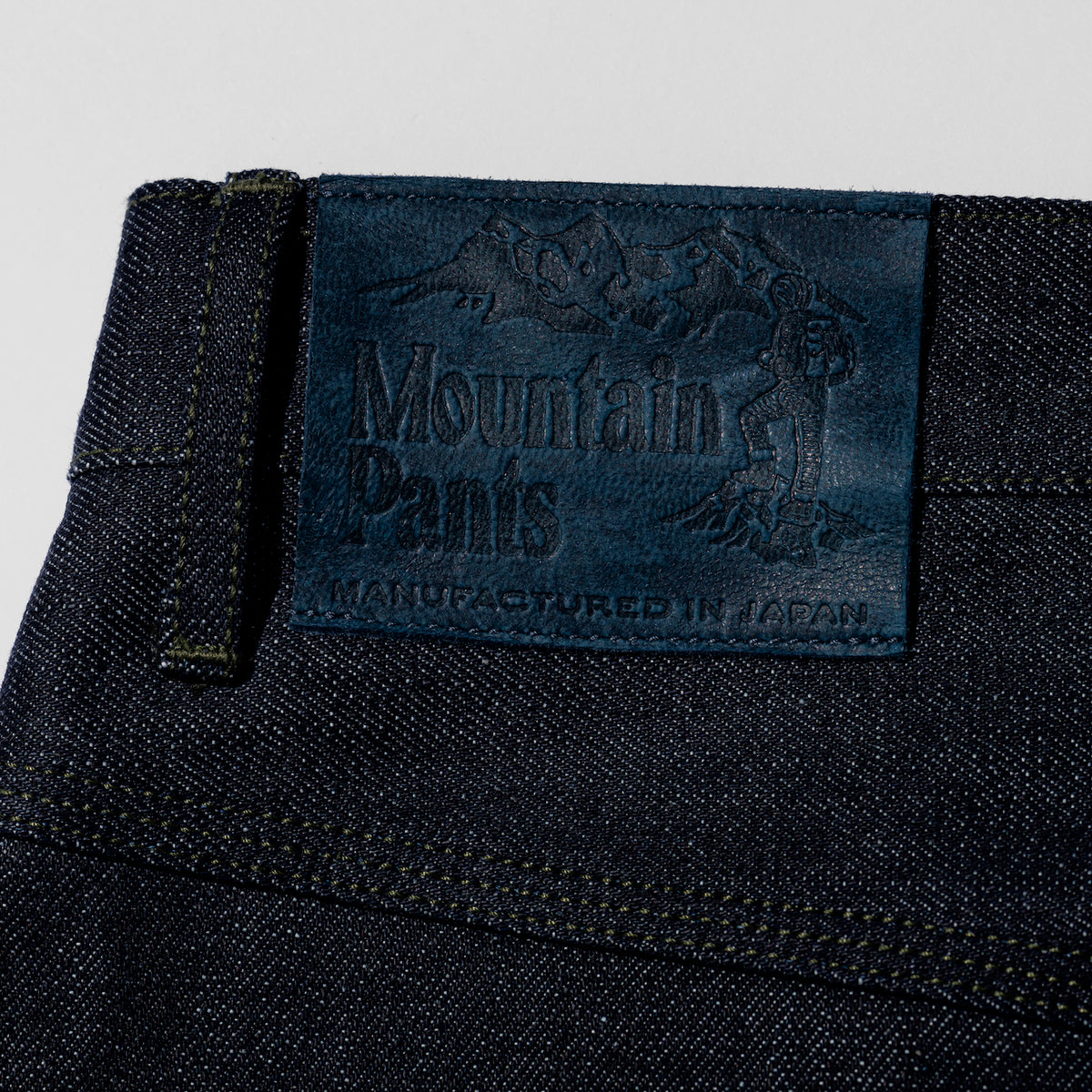 DENIM SUSPENDER PANTS - STRAIGHT FIT