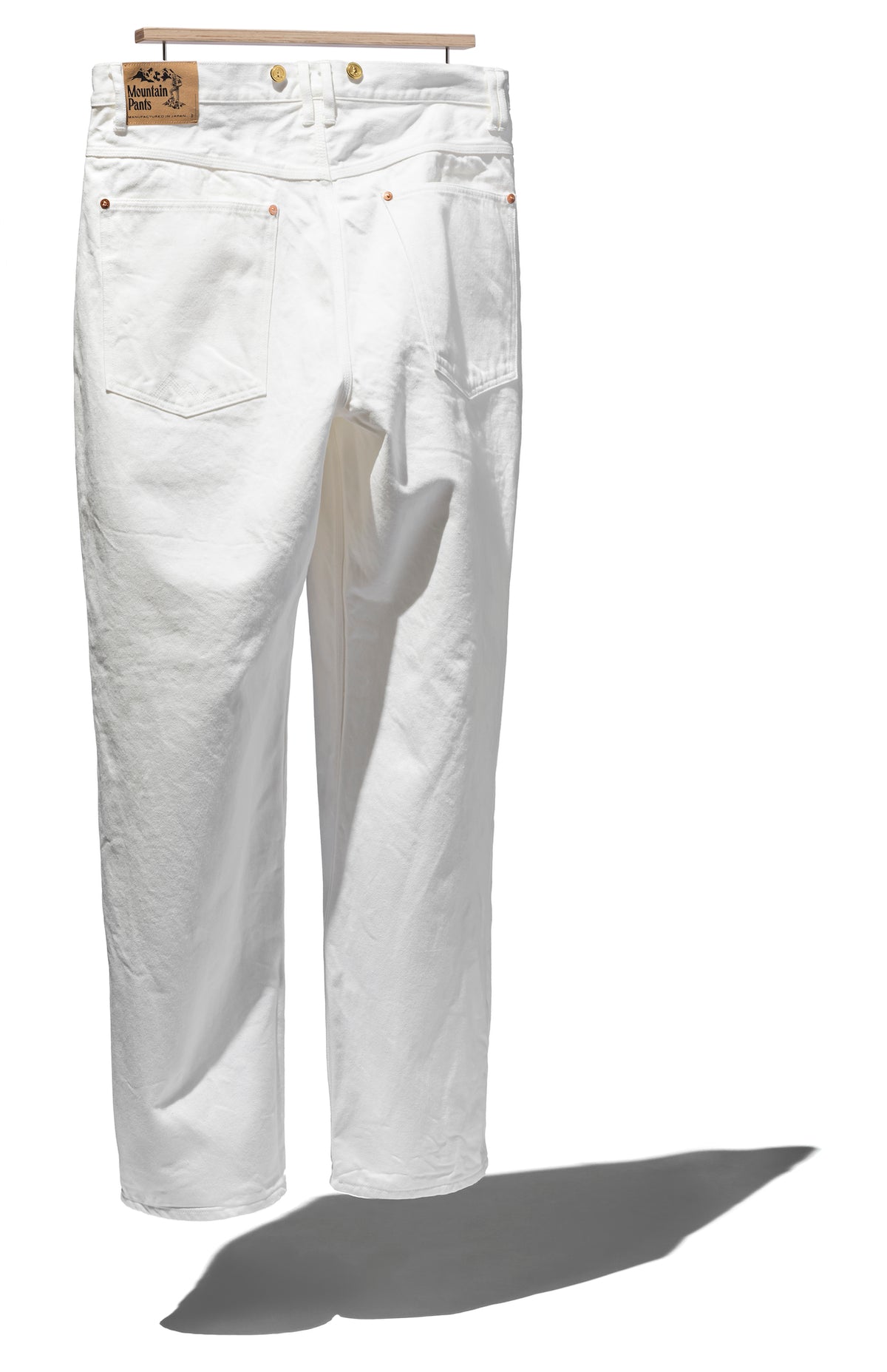 DENIM SUSPENDER PANTS - STRAIGHT FIT