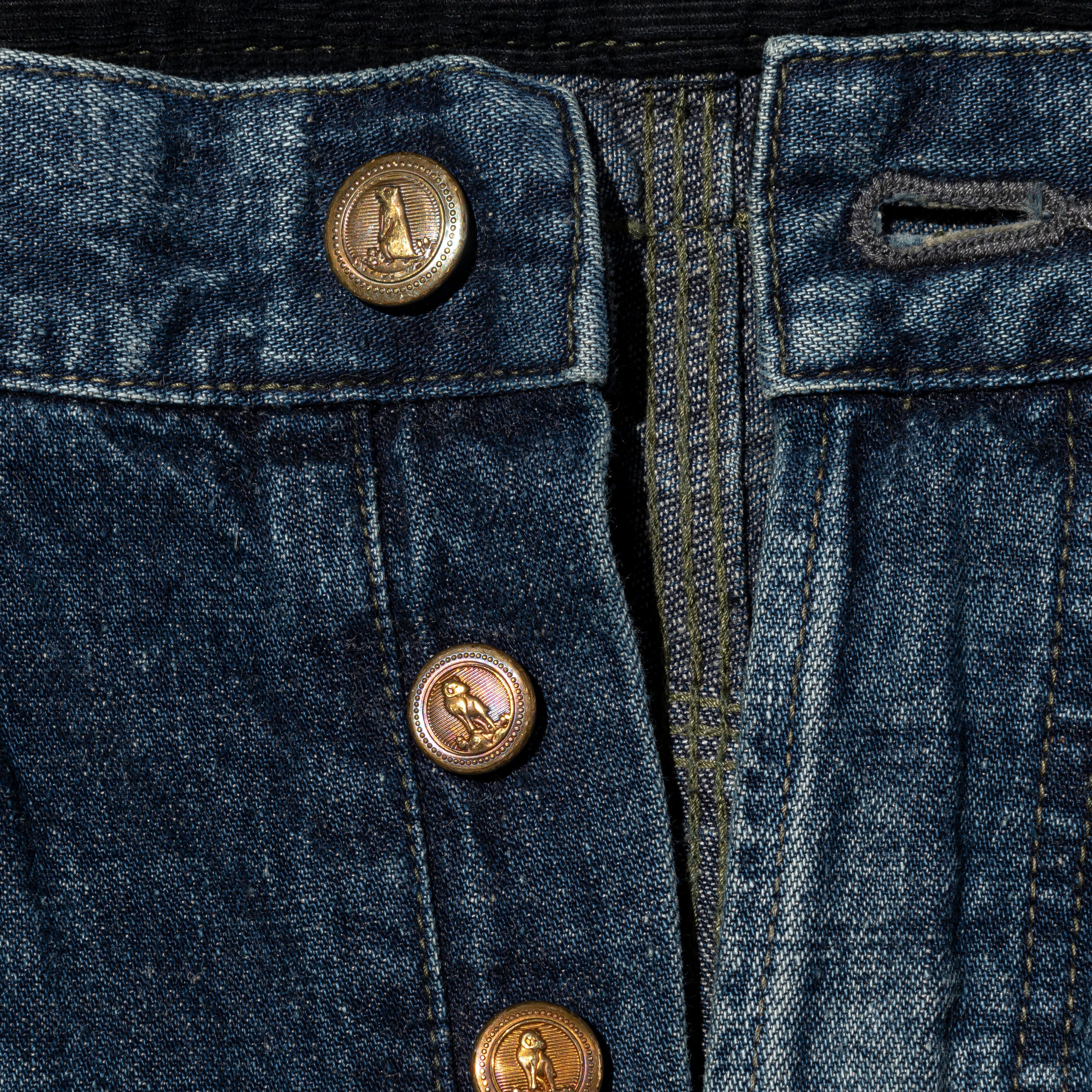 Denim Painter Pants - Women