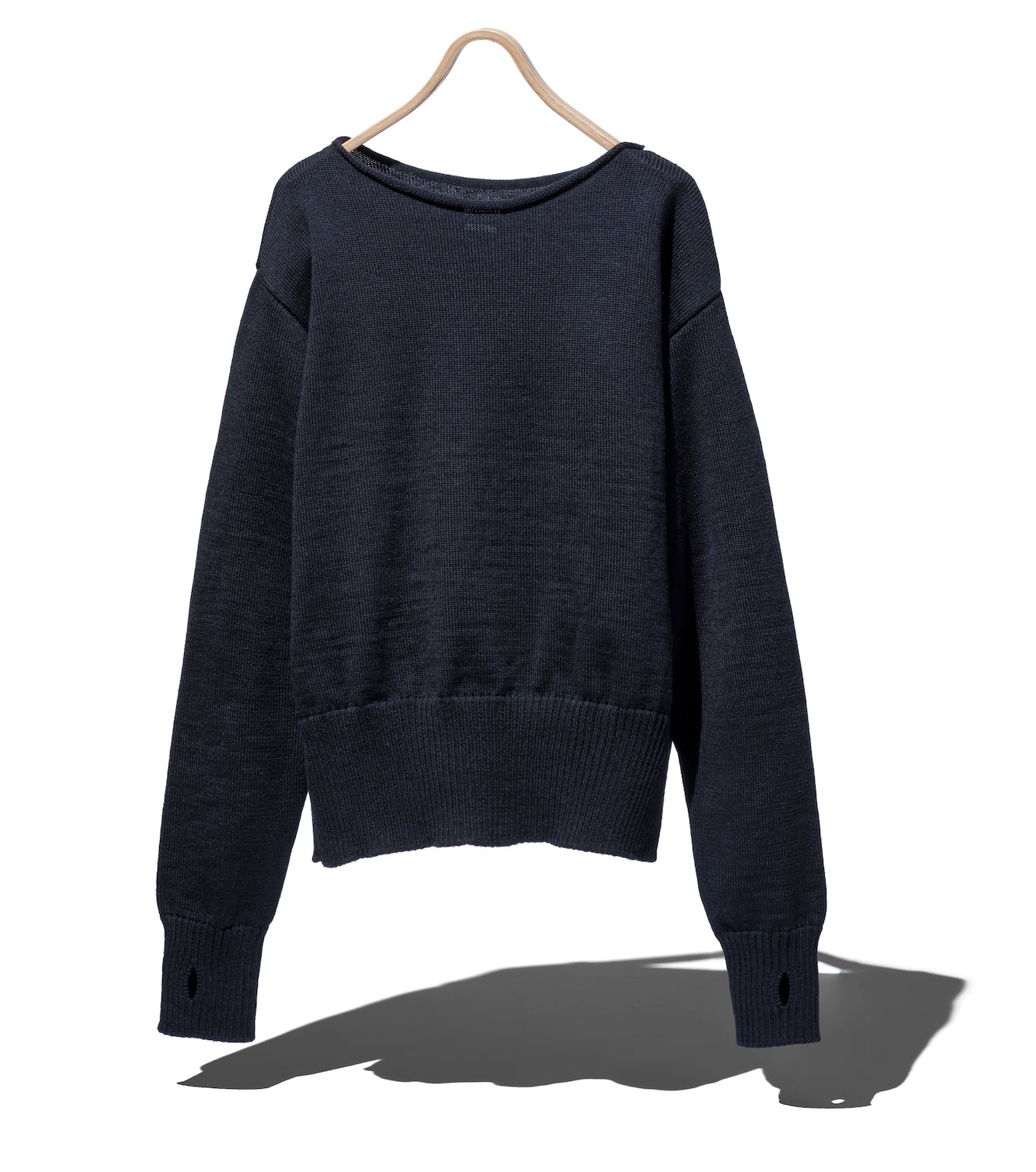 BRITISH WOOL WIDE FIT JUMPER