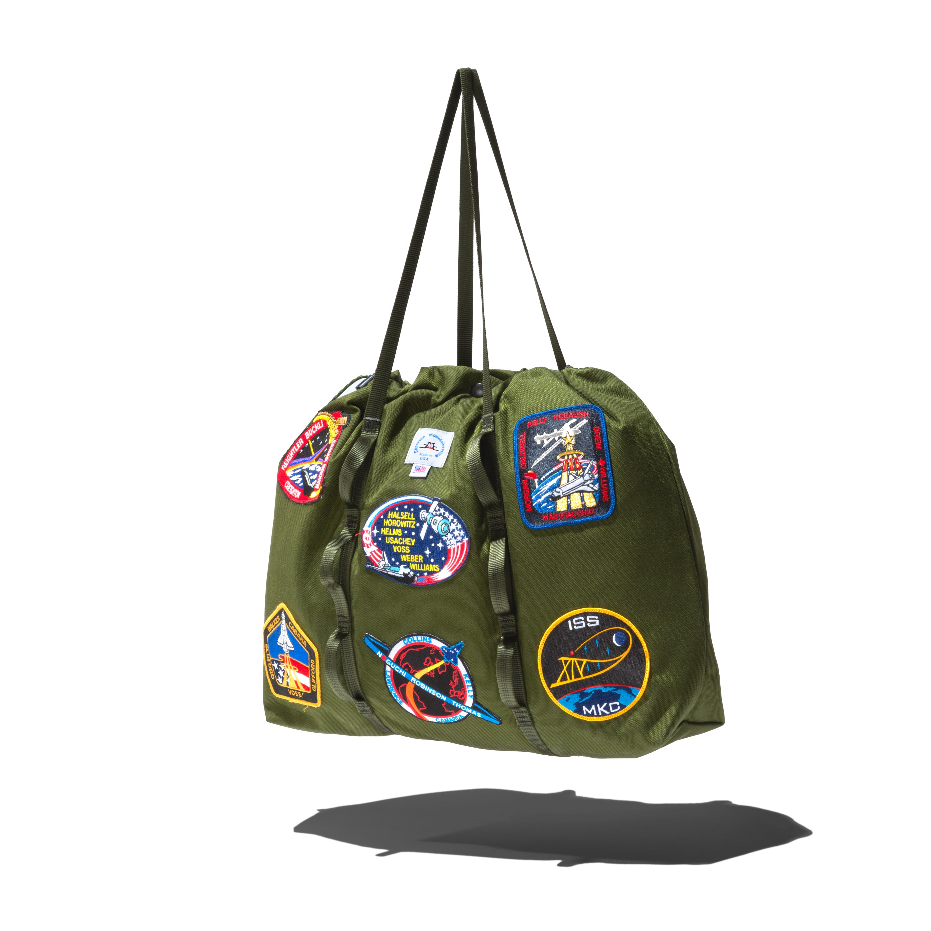 Large Climb Tote w/ Vintage Nasa Patch