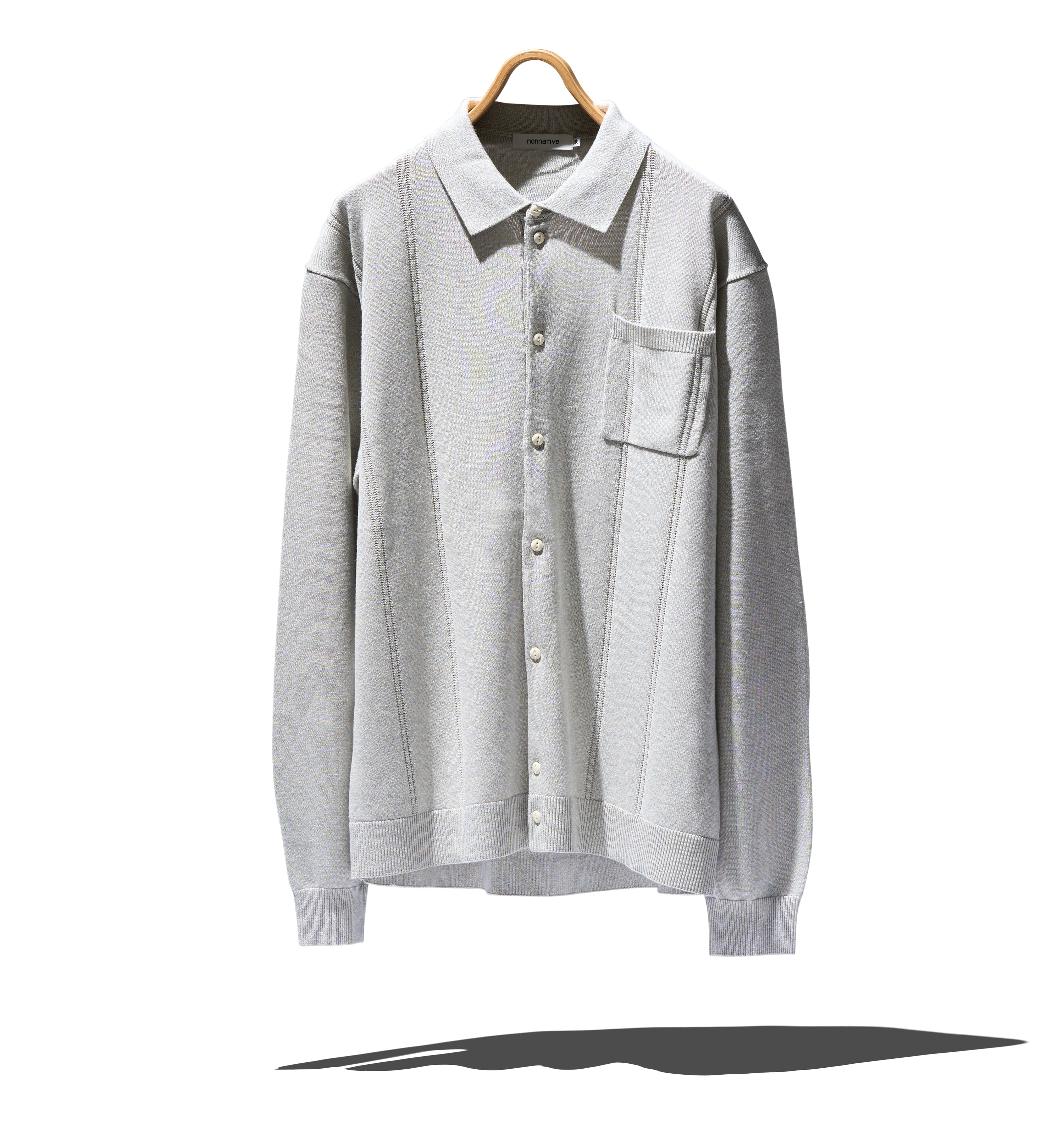 OFFICER POLO CARDIGAN T/C/H YARN