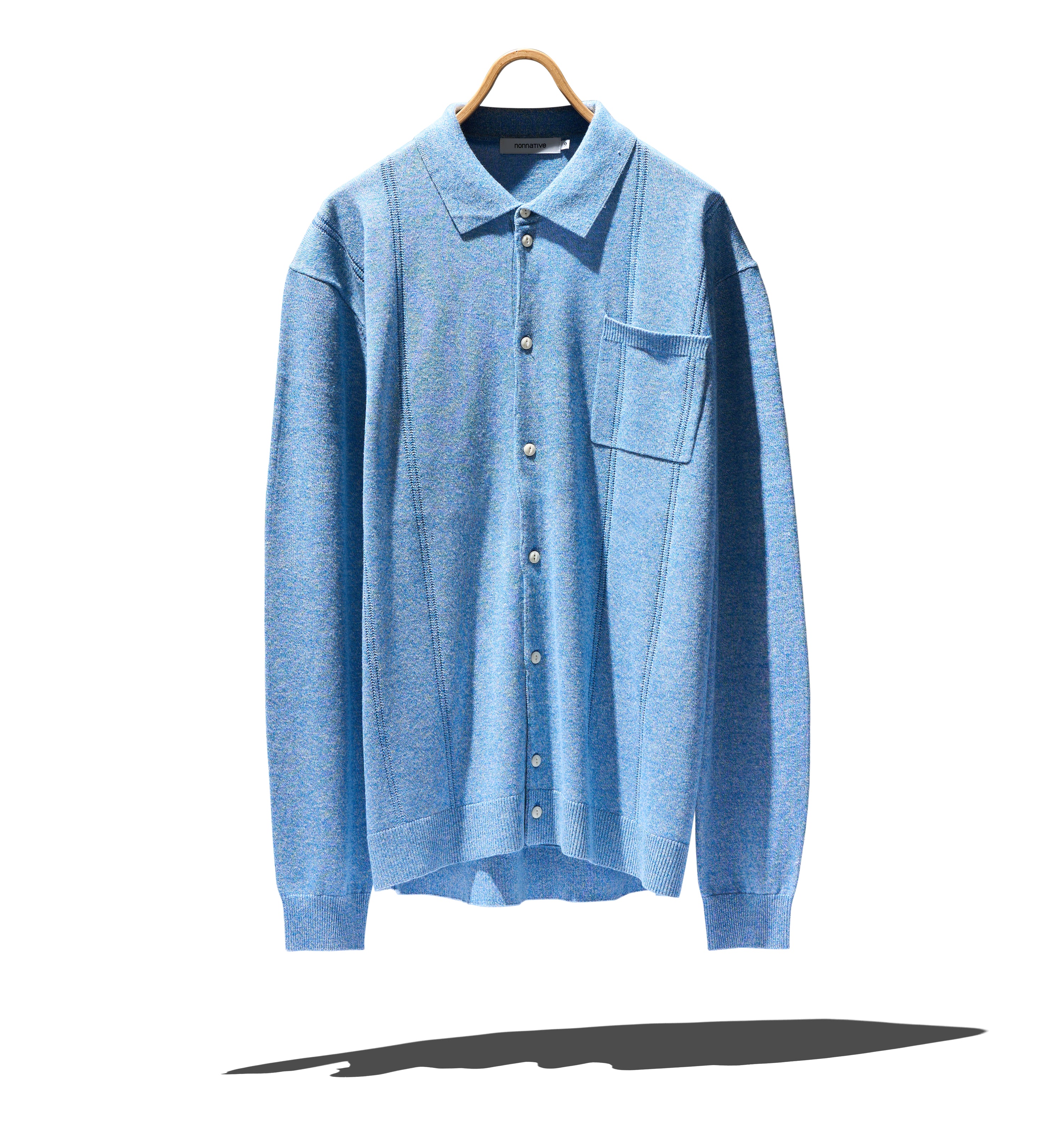 OFFICER POLO CARDIGAN T/C/H YARN