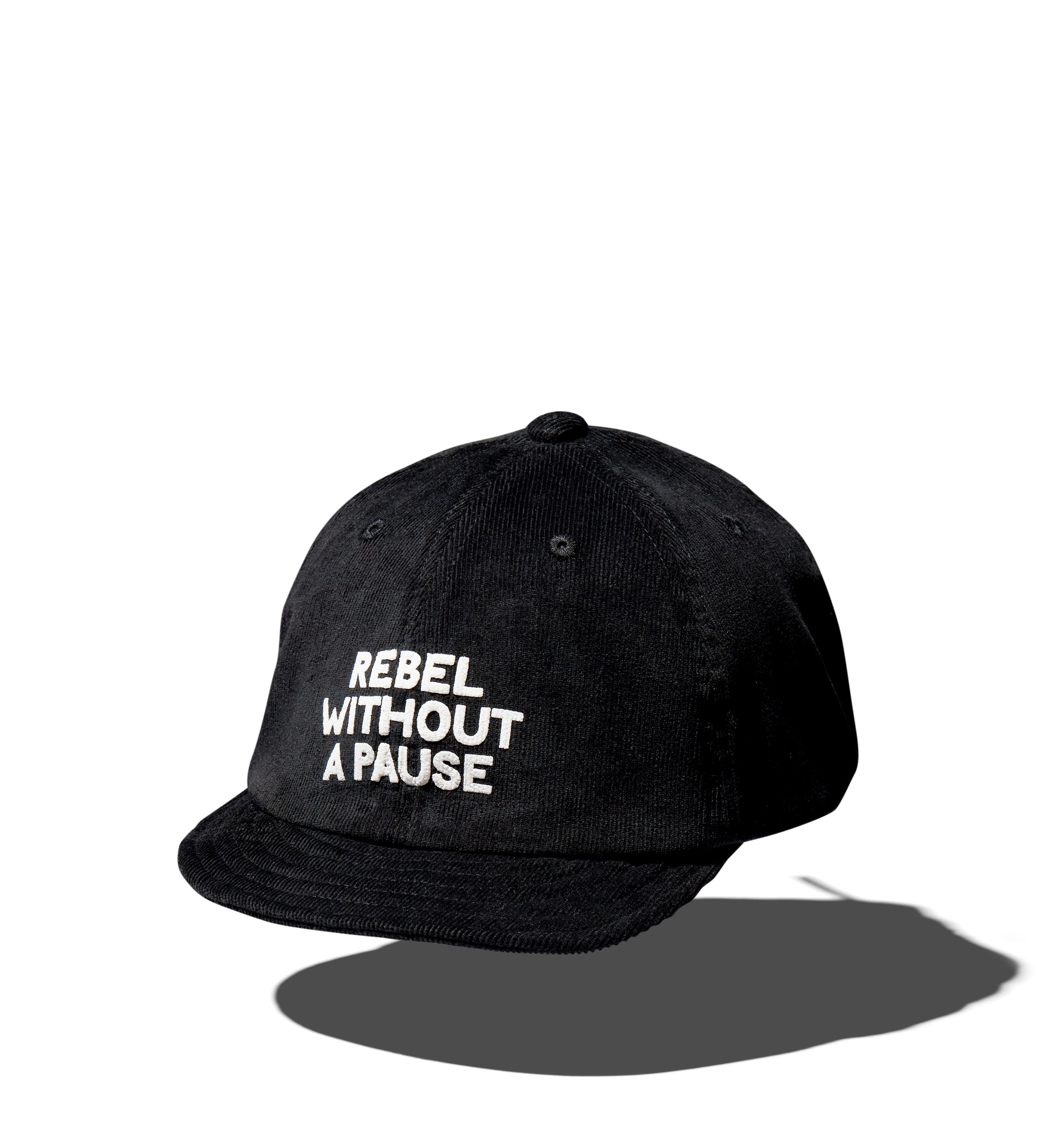 "REBEL WITHOUT A PAUSE" CAP