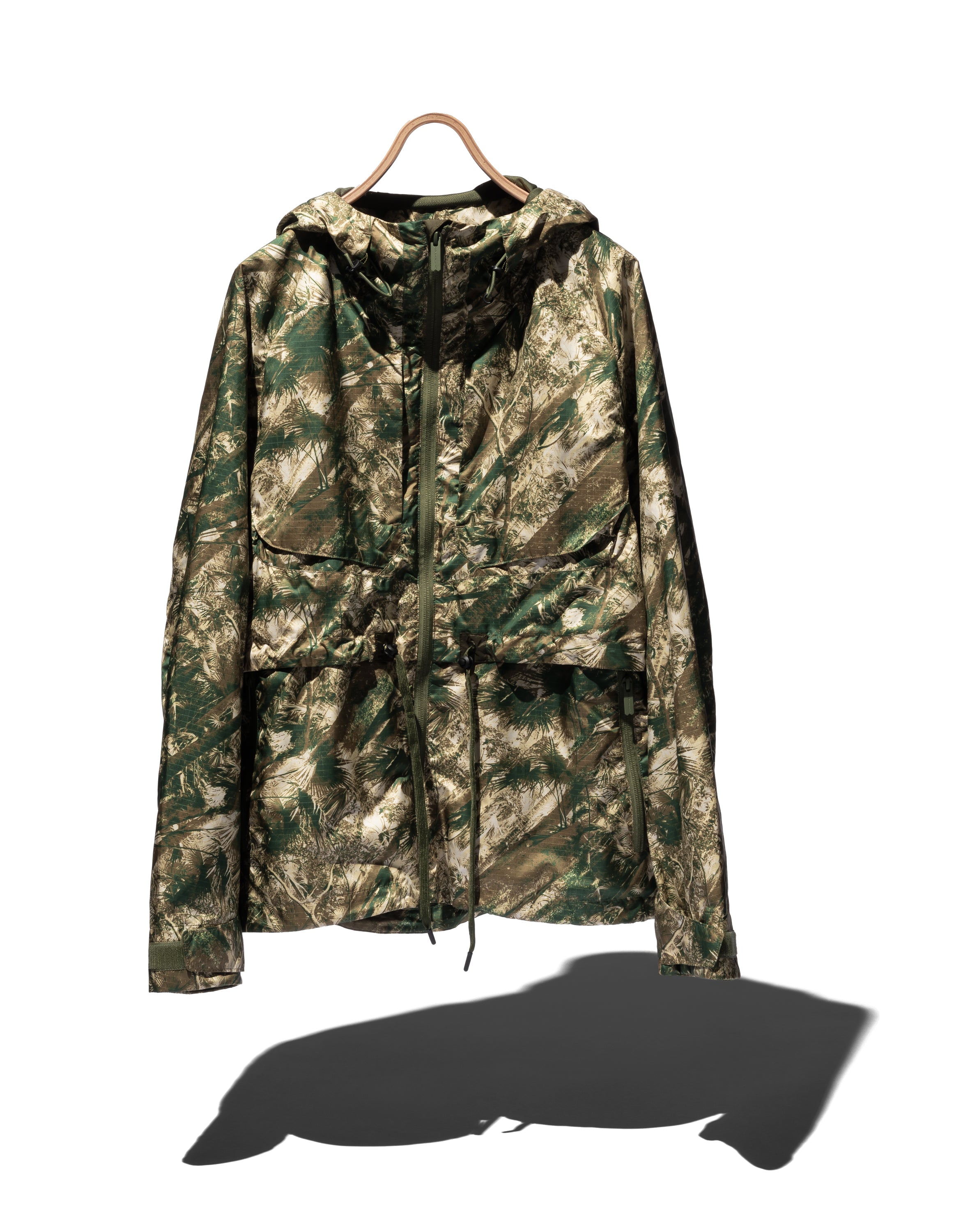 JUNGLE PATTERN RIPSTOP MOUNTAIN PARKA