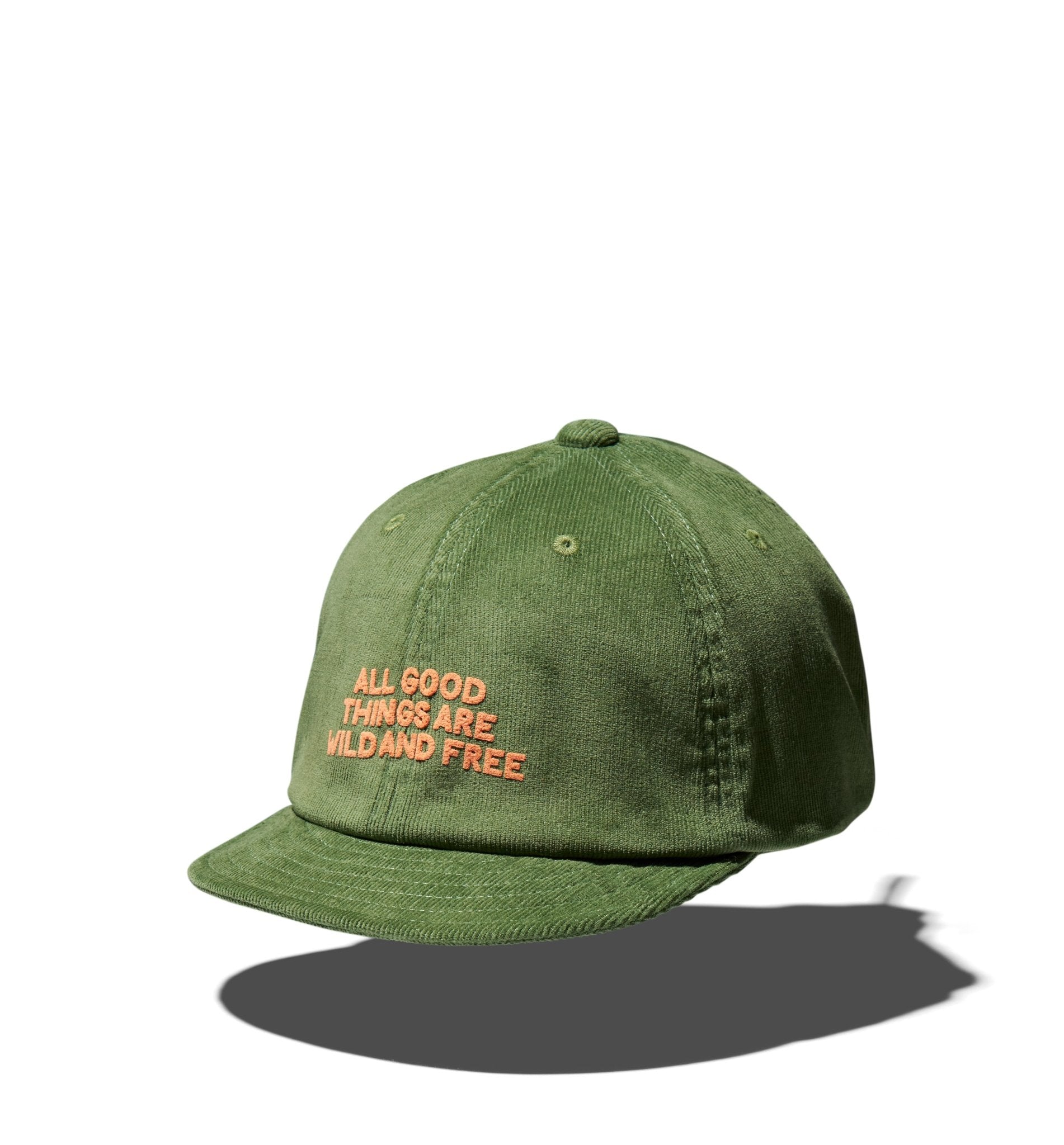 "ALL GOOD THINGS ARE WILD AND FREE" CAP - DIE DREI BERGE