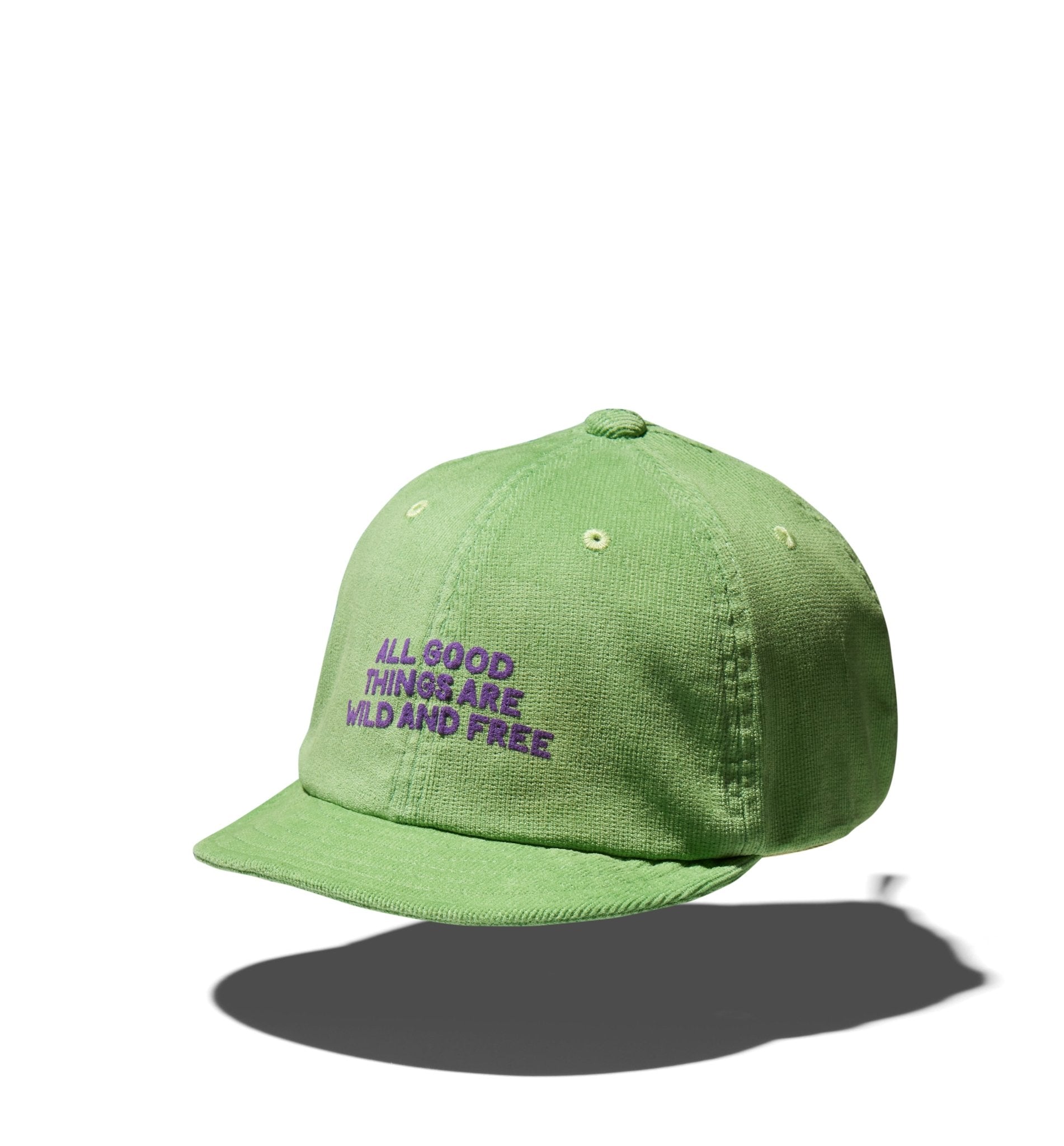 "ALL GOOD THINGS ARE WILD AND FREE" CAP - DIE DREI BERGE