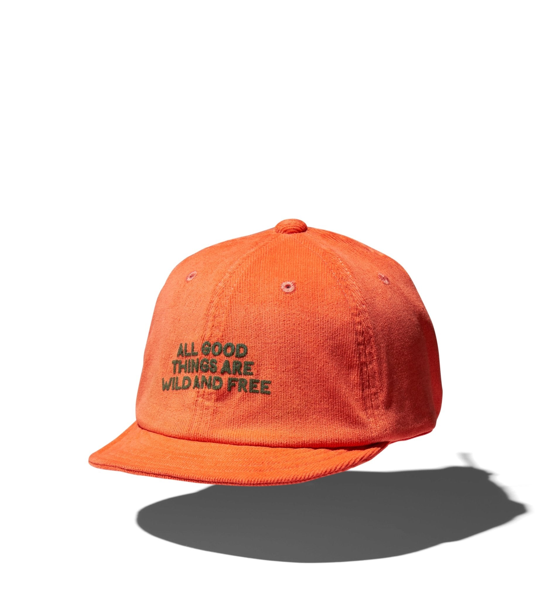 "ALL GOOD THINGS ARE WILD AND FREE" CAP - DIE DREI BERGE