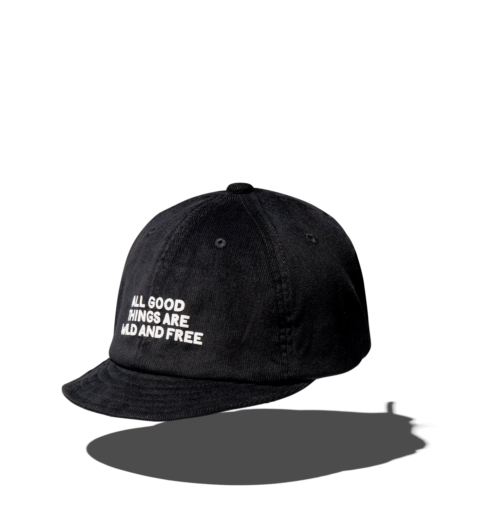 "ALL GOOD THINGS ARE WILD AND FREE" CAP - DIE DREI BERGE