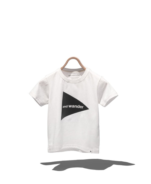and wander big logo T kids