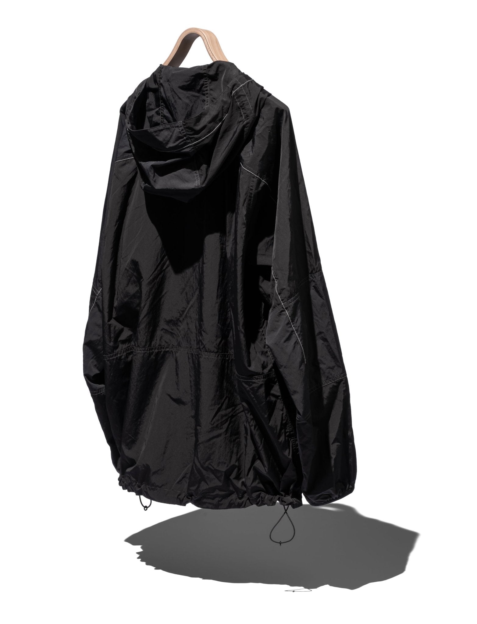 AND WANDER x GRAMICCI - PATCHWORK WIND HOODIE - AND WANDER