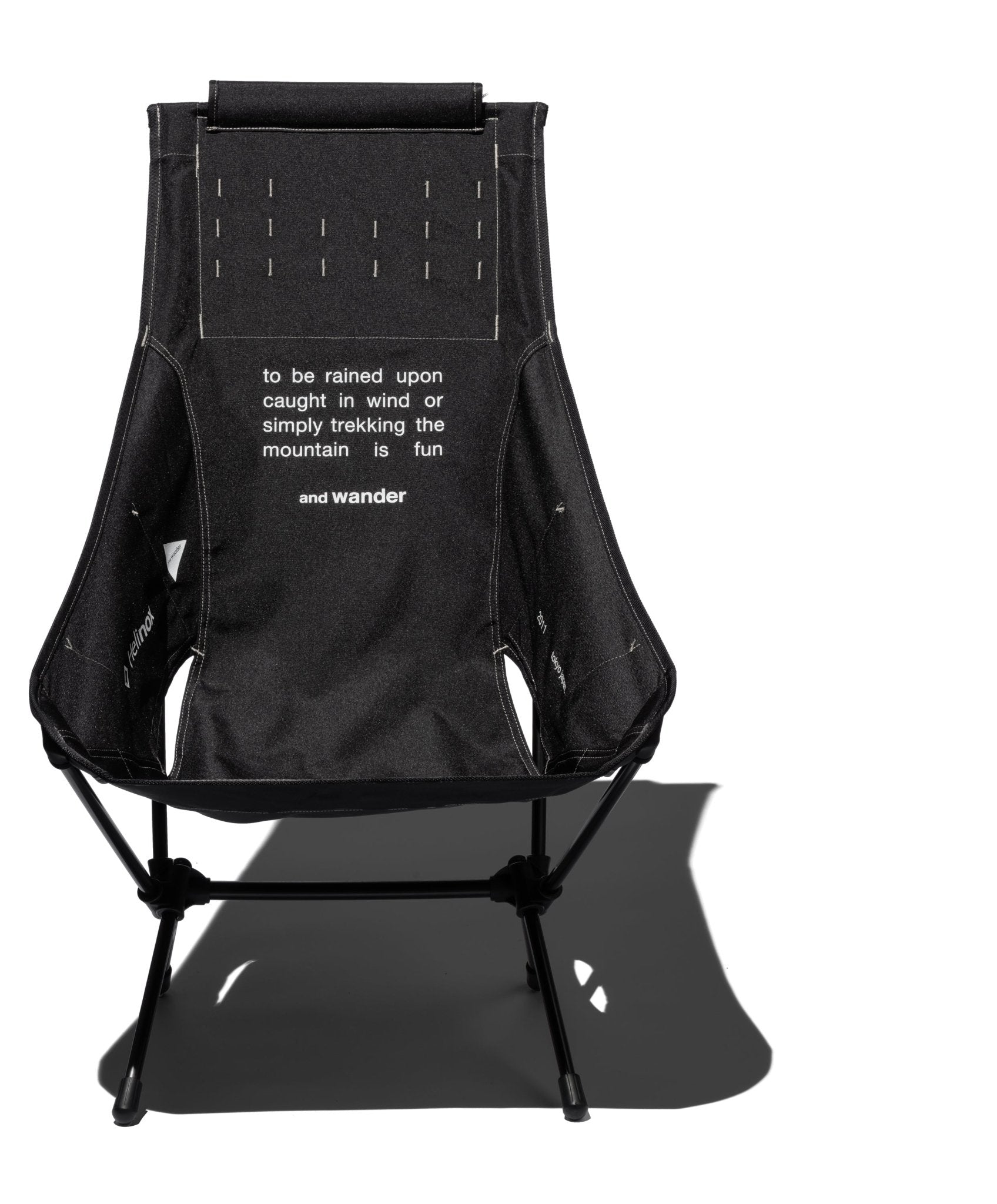 AND WANDER x HELINOX - folding chair two – WORDS SOUNDS COLORS
