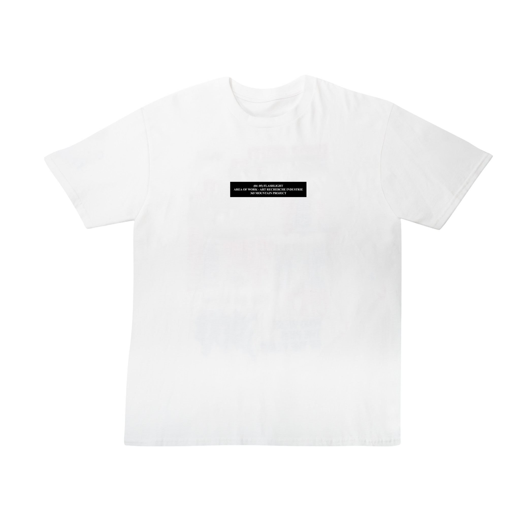 Area of Work — T-Shirt #4 (front)