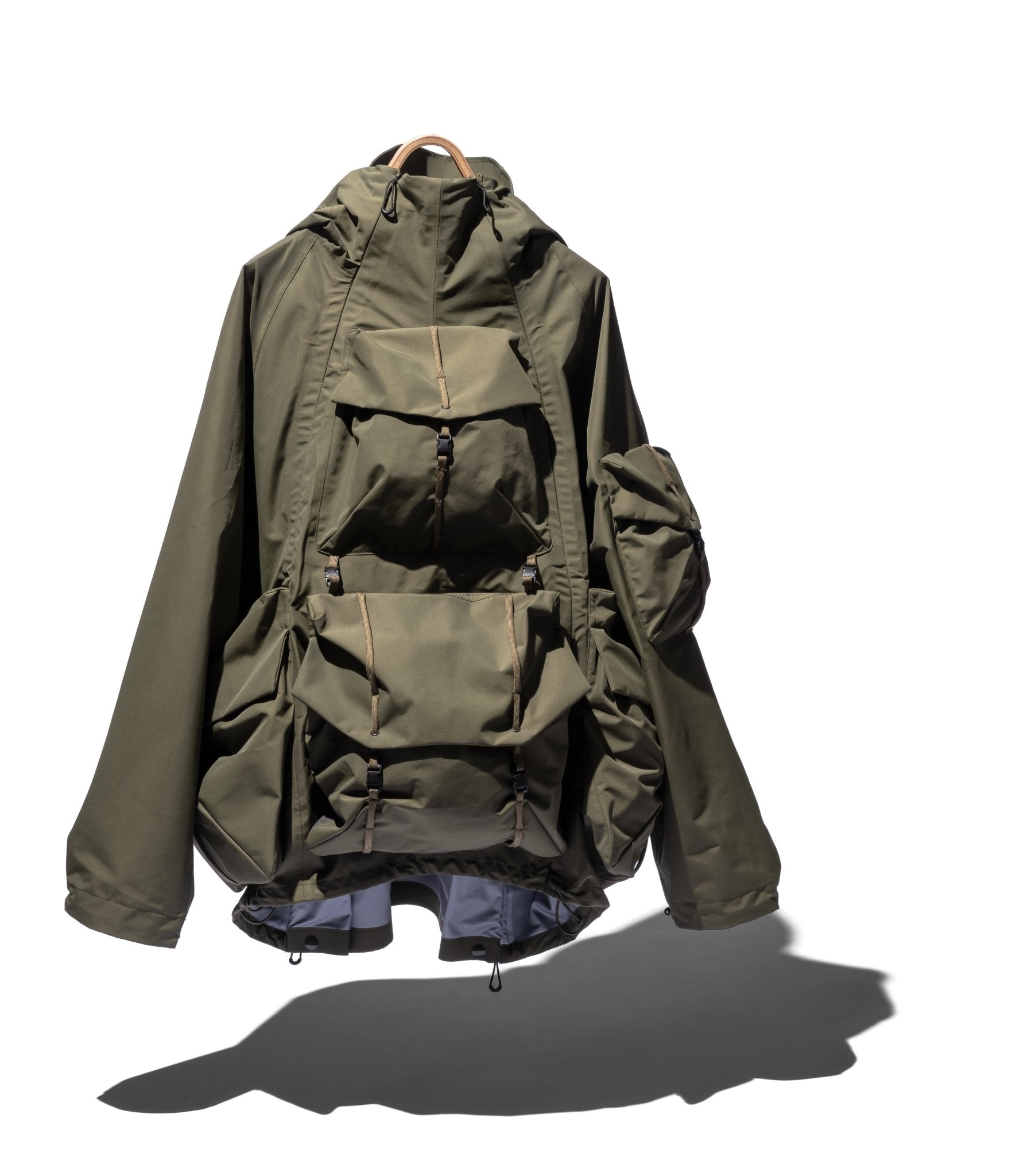 Back Pack Holder Hoodie Jacket - NORBIT