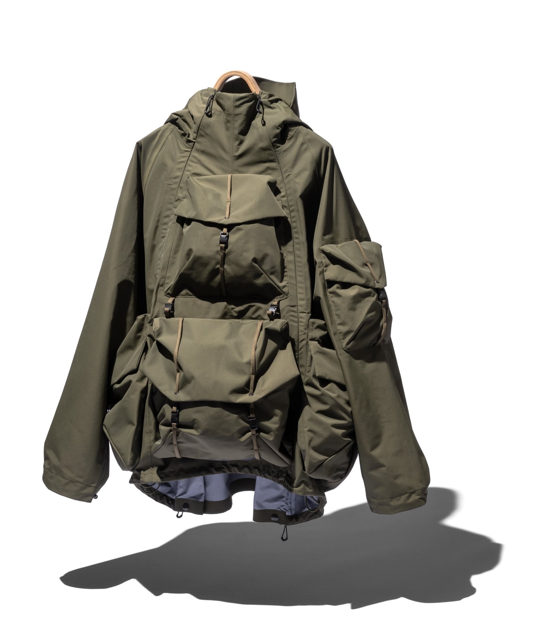 Back Pack Holder Hoodie Jacket - NORBIT