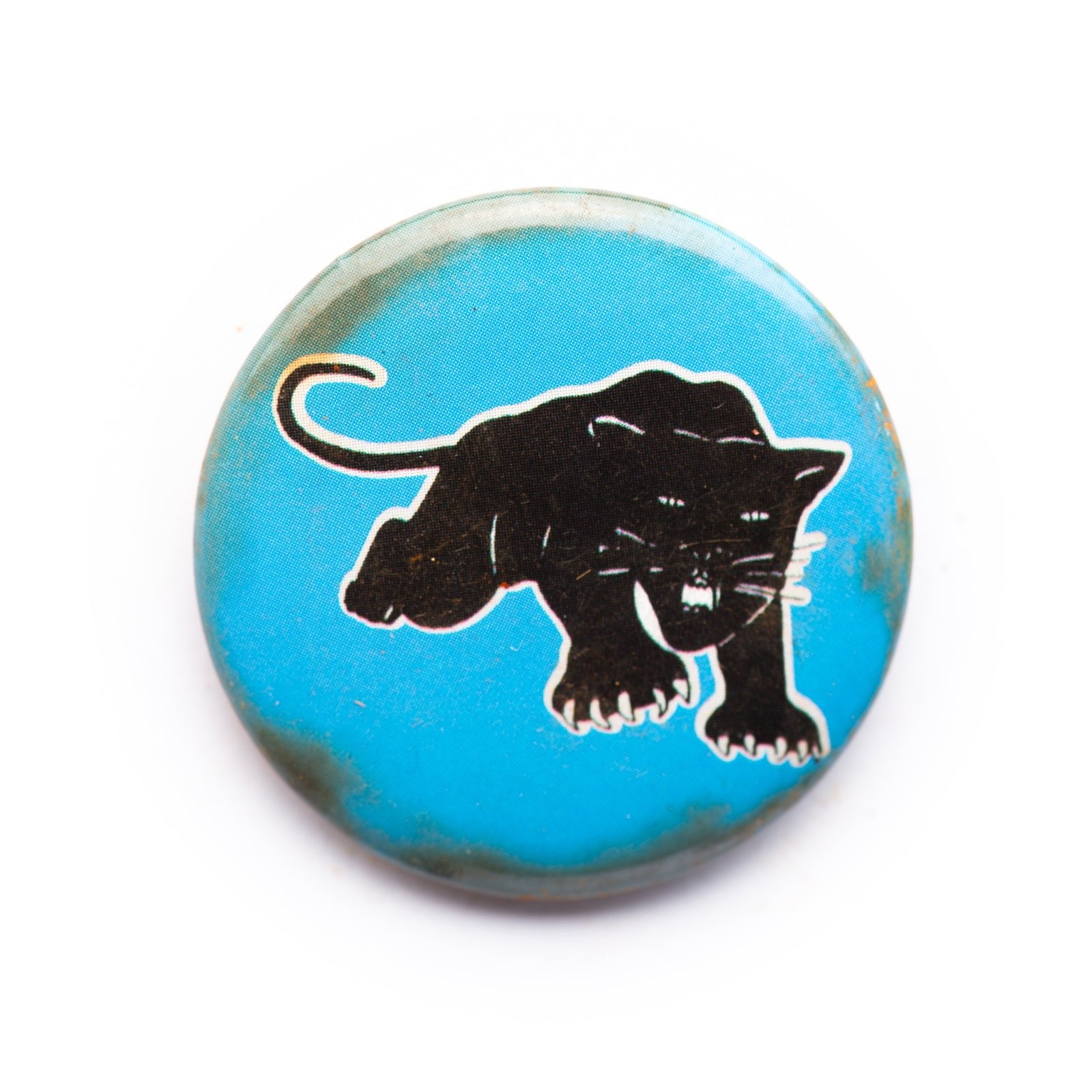 "Black Panther" button pin - RADICAL MEDIA ARCHIVE