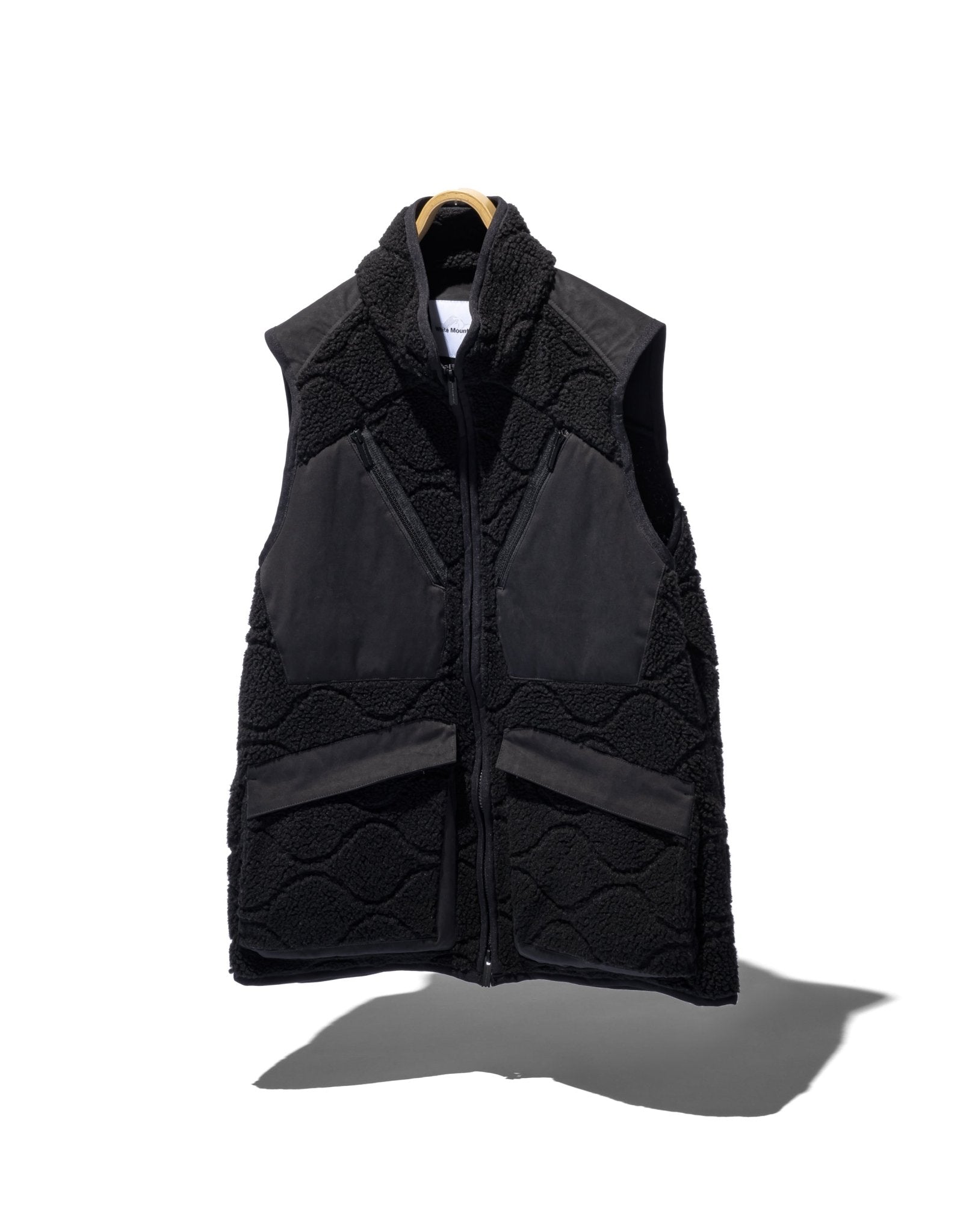 Boa Fleece Vest - WHITE MOUNTAINEERING