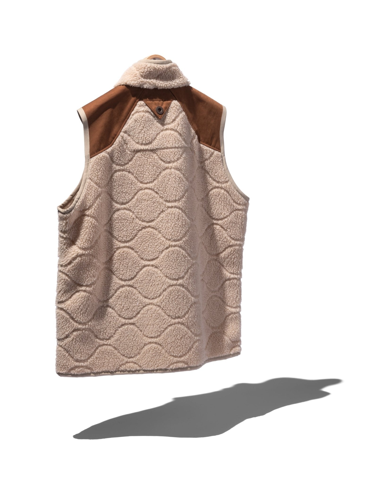 Boa Fleece Vest - WHITE MOUNTAINEERING