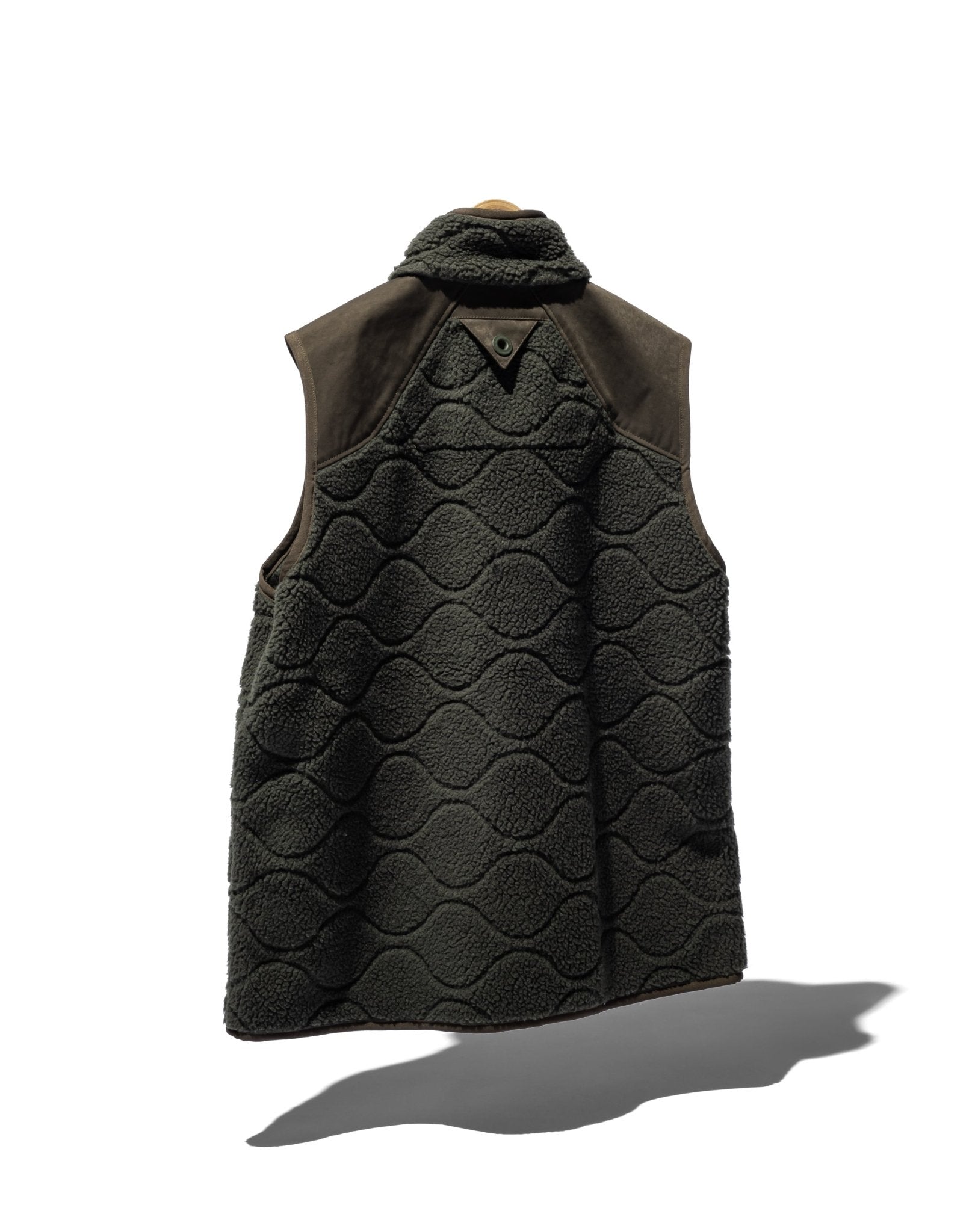 Boa Fleece Vest - WHITE MOUNTAINEERING