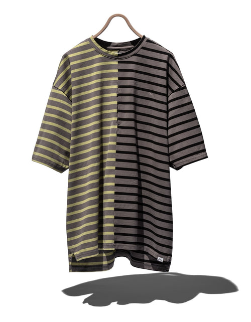 BORDER TEE HALF SLEEVE