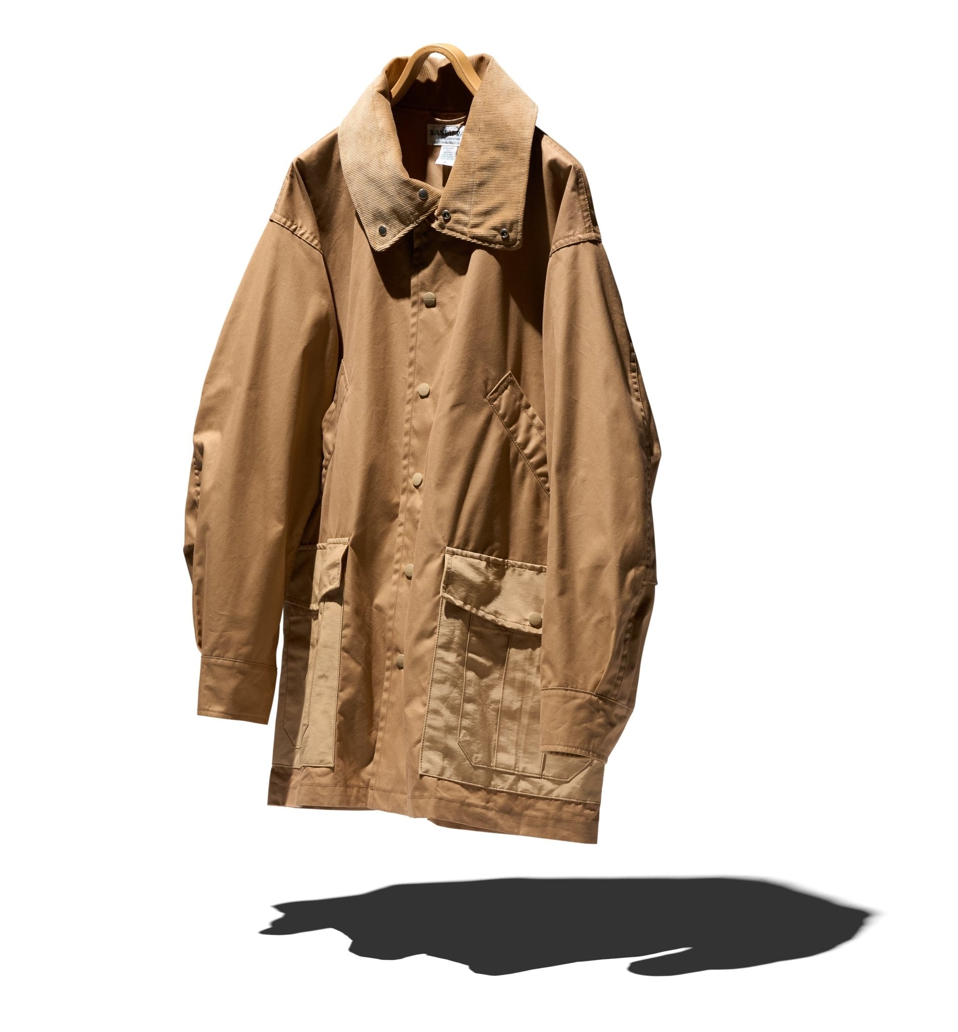 SASSAFRAS ／Botanical Scout Tube Coat Botanical Scout Tube Coat – WORDS SOUNDS COLORS & SHAPES