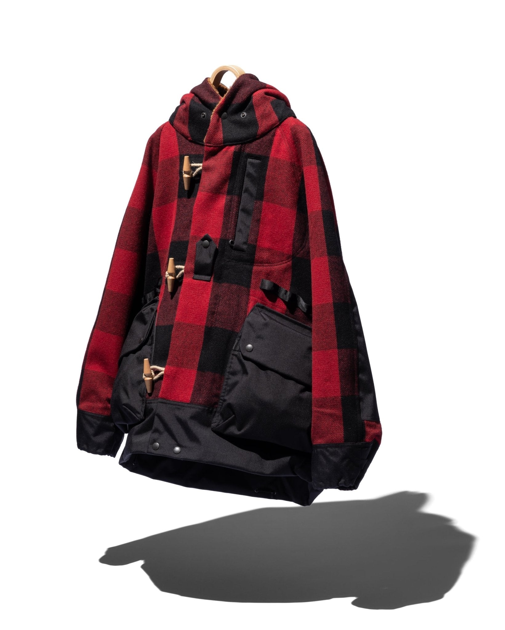 Buffalo Check 3way Collar Bush Hike Jacket - NORBIT