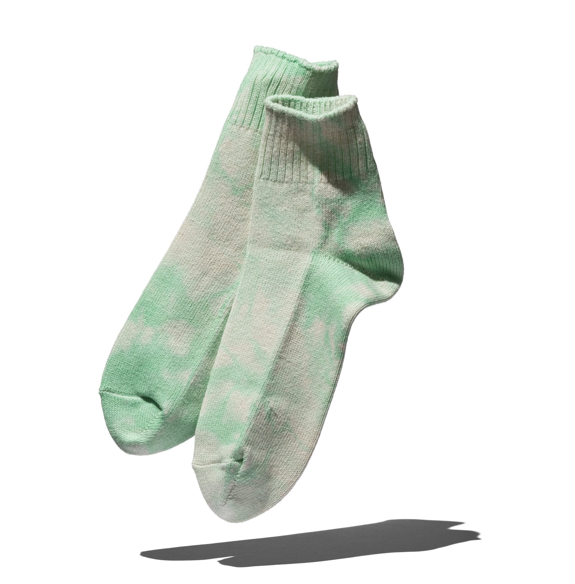 CAMO TIE - DYED ANKLE SOCKS - HOBO