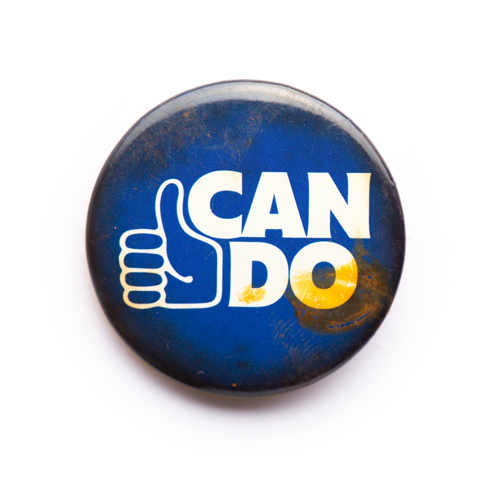 "Can Do" button pin - RADICAL MEDIA ARCHIVE
