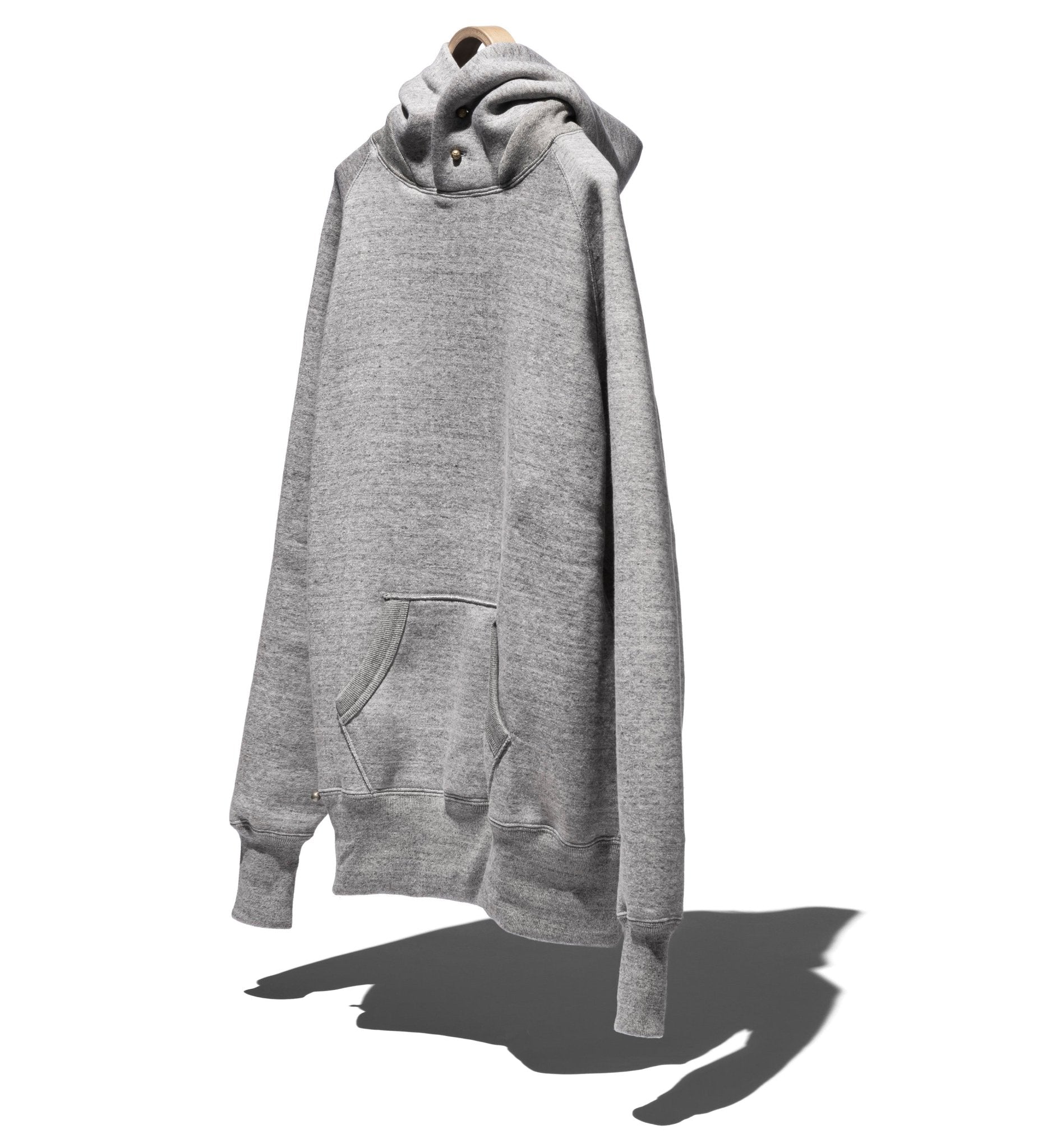Cashmere Button Maximal Hoodie - DIE DREI BERGE